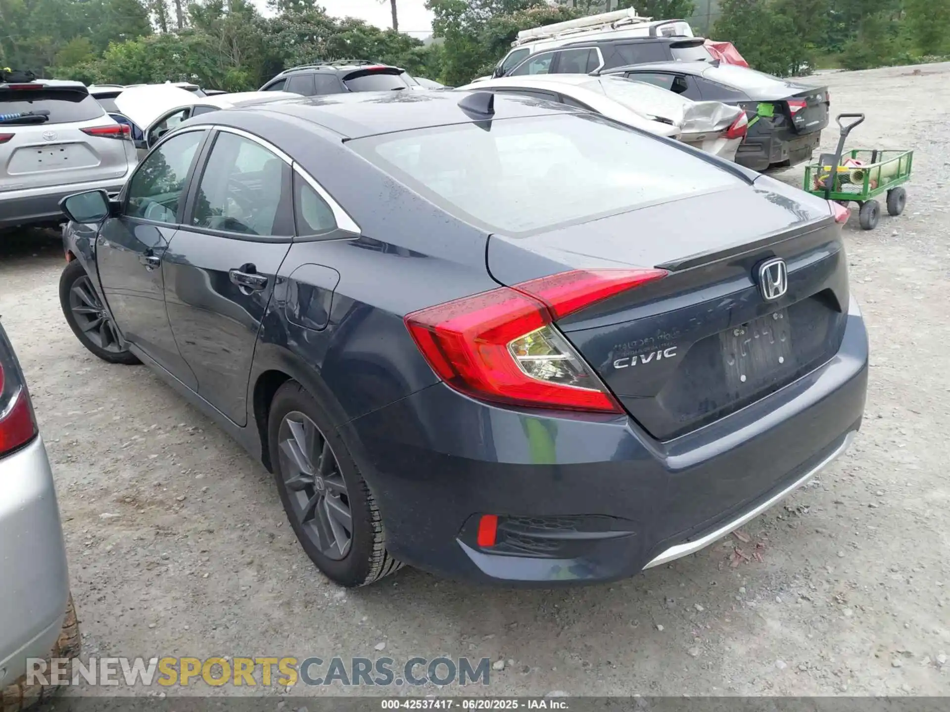 3 Photograph of a damaged car 19XFC1F30ME206702 HONDA CIVIC 2021