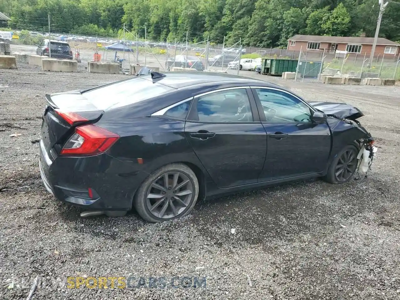 3 Photograph of a damaged car 19XFC1F30ME207655 HONDA CIVIC 2021