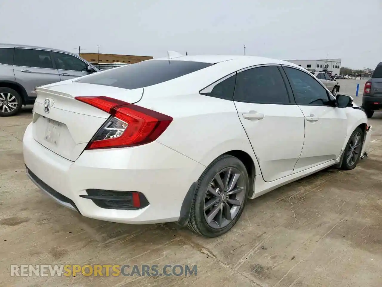 3 Photograph of a damaged car 19XFC1F31ME006315 HONDA CIVIC 2021
