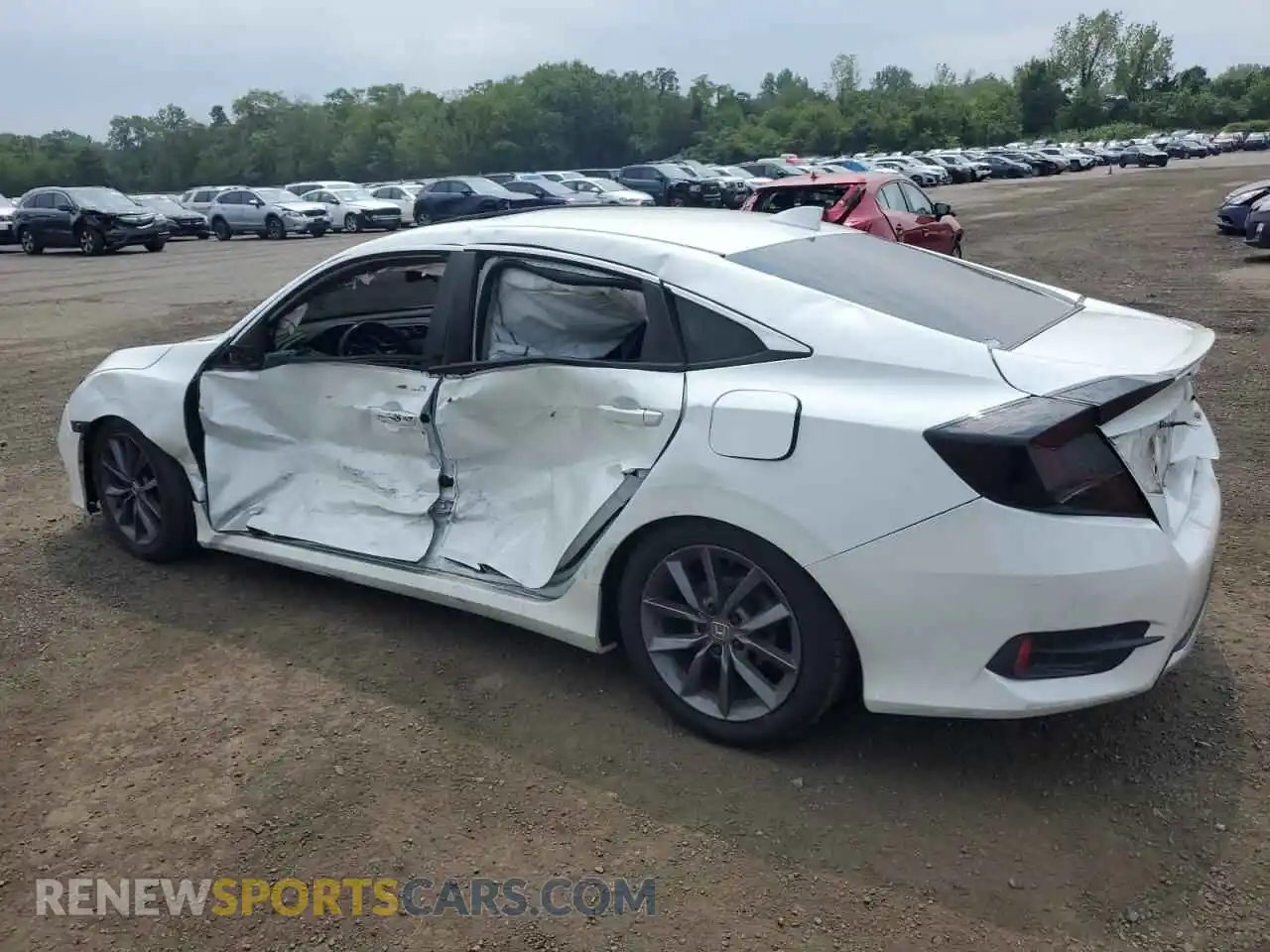 2 Photograph of a damaged car 19XFC1F31ME201895 HONDA CIVIC 2021