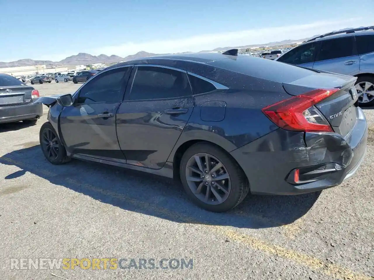 2 Photograph of a damaged car 19XFC1F31ME206692 HONDA CIVIC 2021