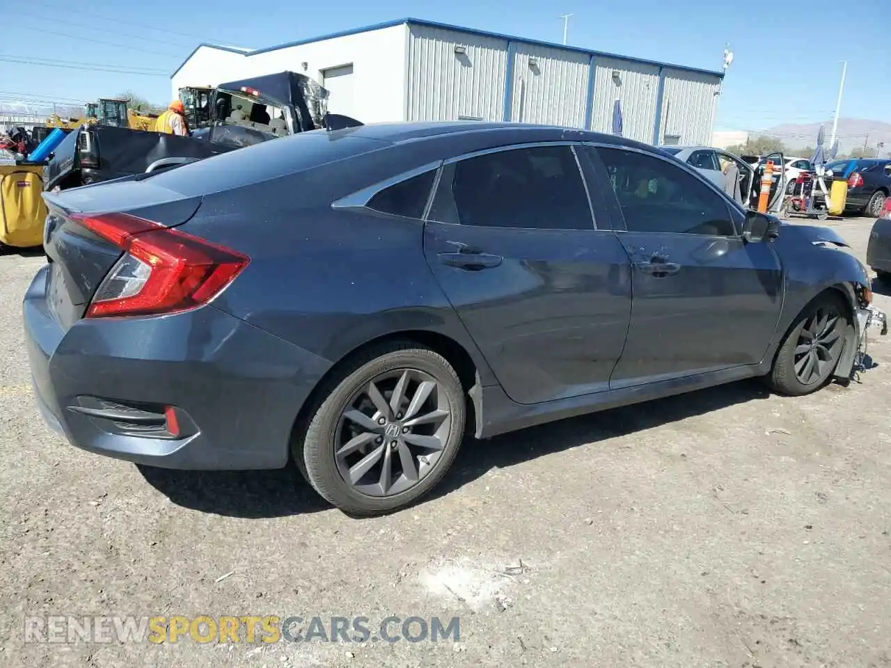 3 Photograph of a damaged car 19XFC1F31ME206692 HONDA CIVIC 2021