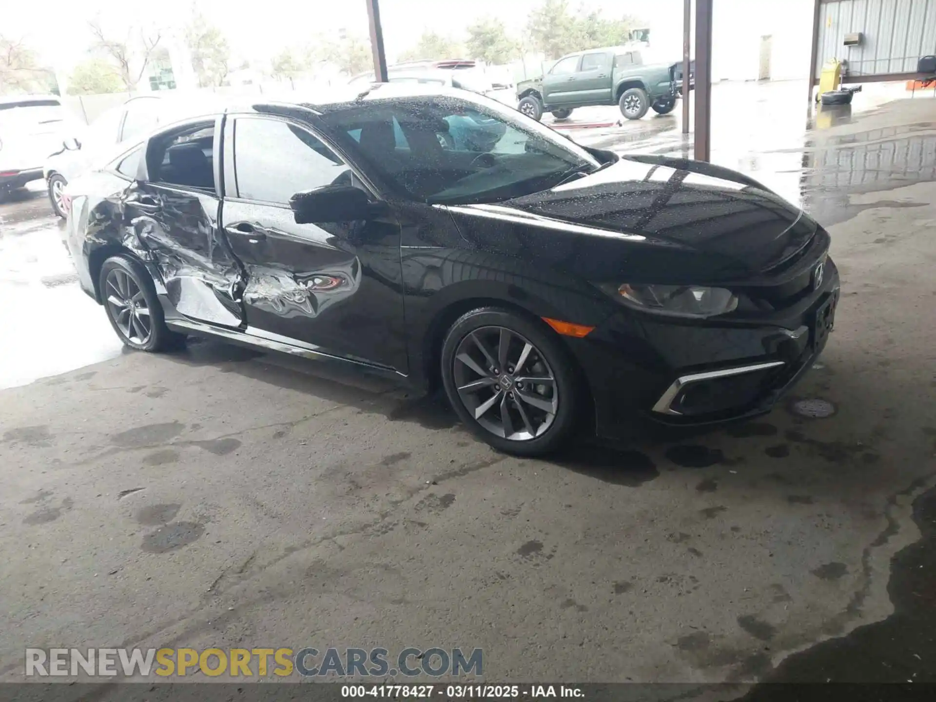 1 Photograph of a damaged car 19XFC1F31ME207681 HONDA CIVIC 2021