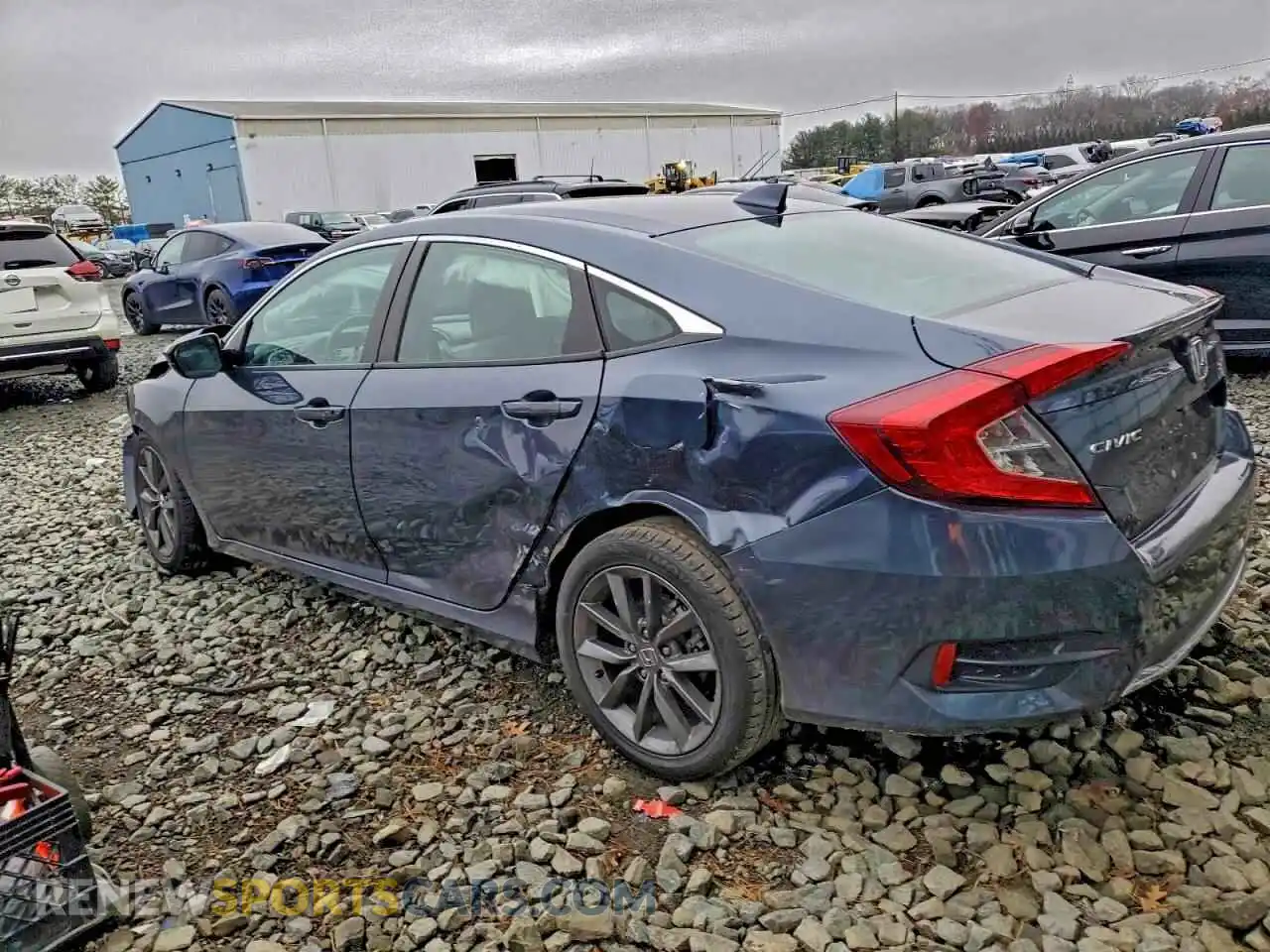 2 Photograph of a damaged car 19XFC1F31ME207874 HONDA CIVIC 2021