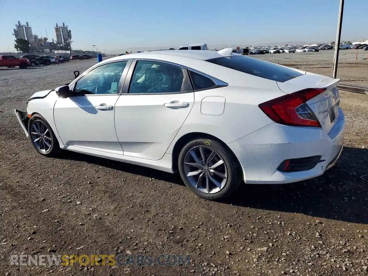 2 Photograph of a damaged car 19XFC1F31ME208605 HONDA CIVIC 2021