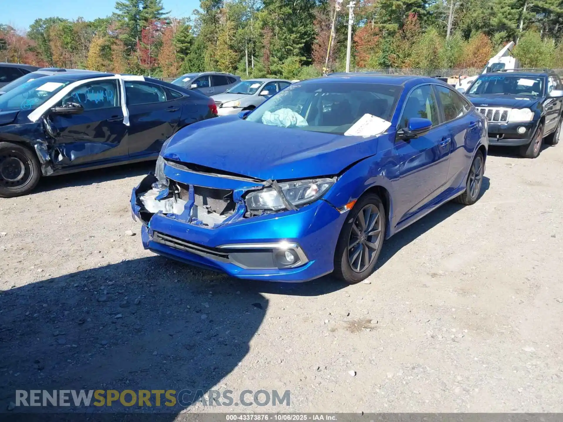 2 Photograph of a damaged car 19XFC1F32ME002581 HONDA CIVIC 2021
