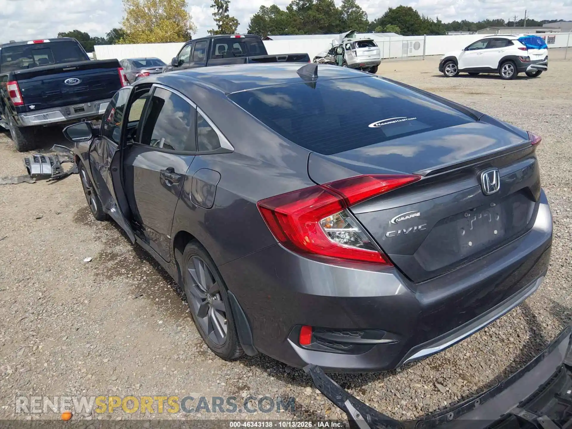 3 Photograph of a damaged car 19XFC1F32ME009725 HONDA CIVIC 2021