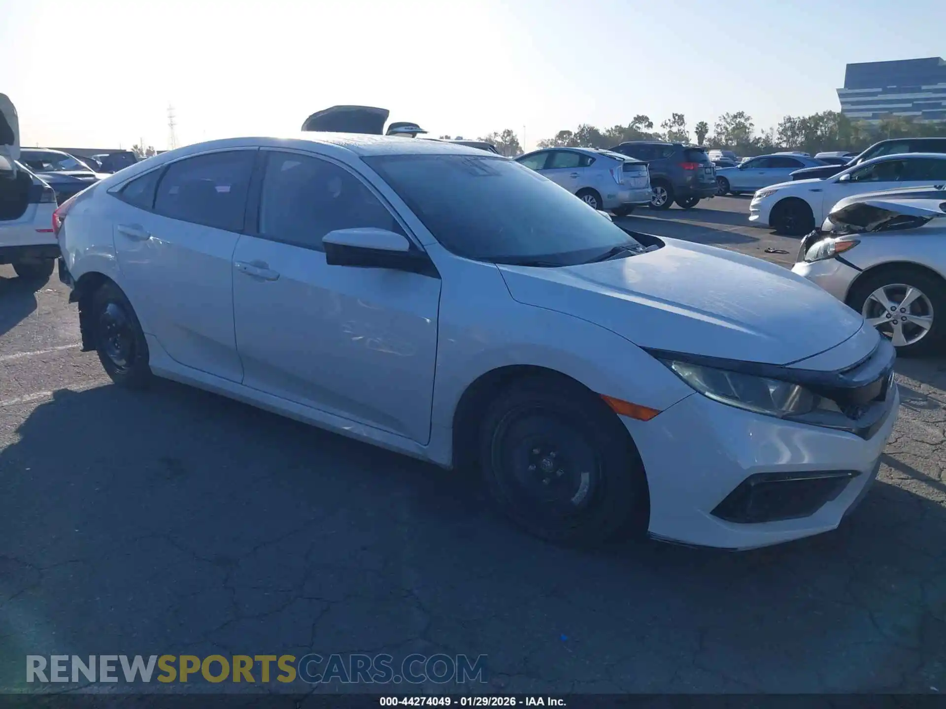 1 Photograph of a damaged car 19XFC1F32ME204224 HONDA CIVIC 2021