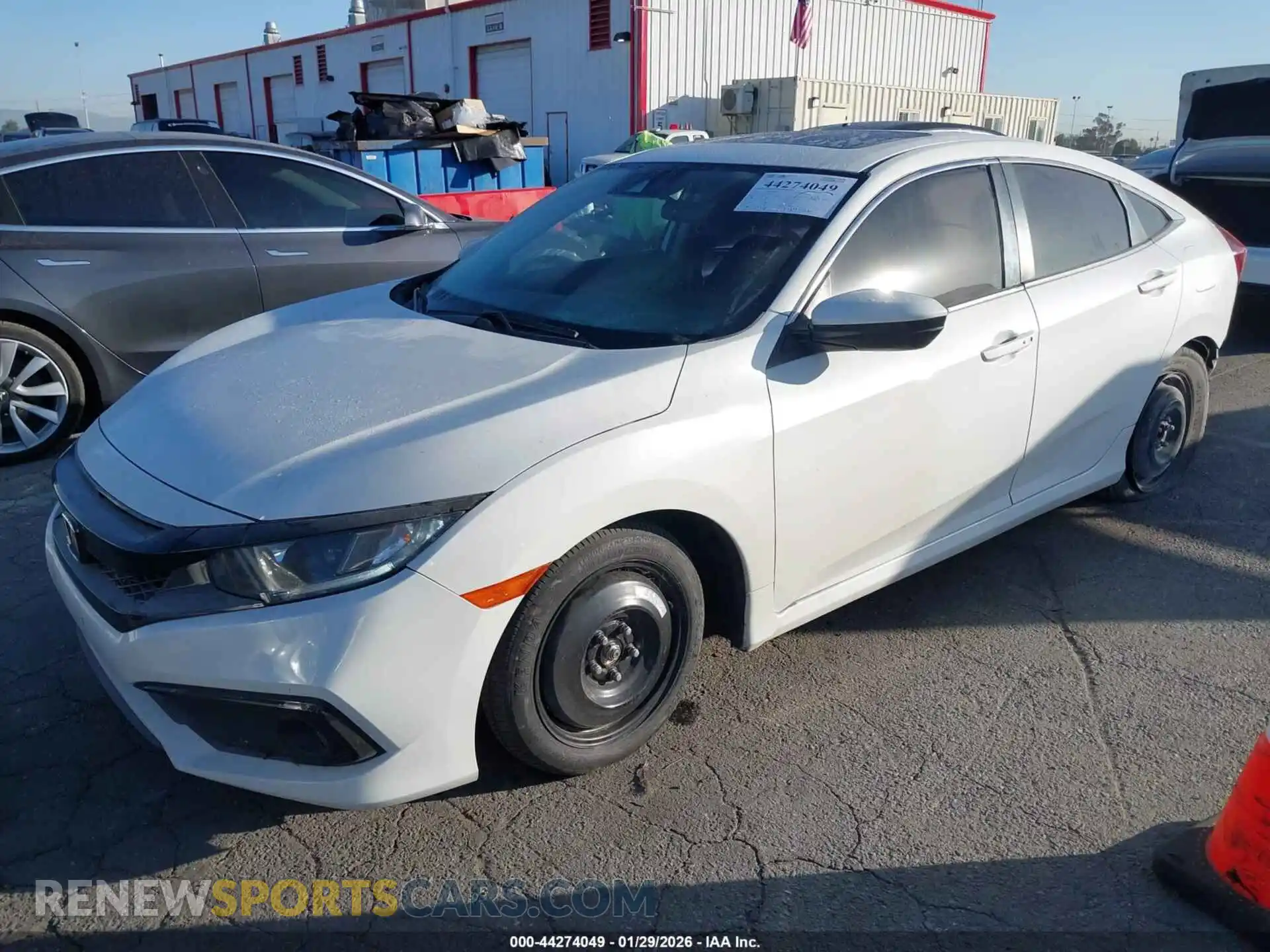 2 Photograph of a damaged car 19XFC1F32ME204224 HONDA CIVIC 2021