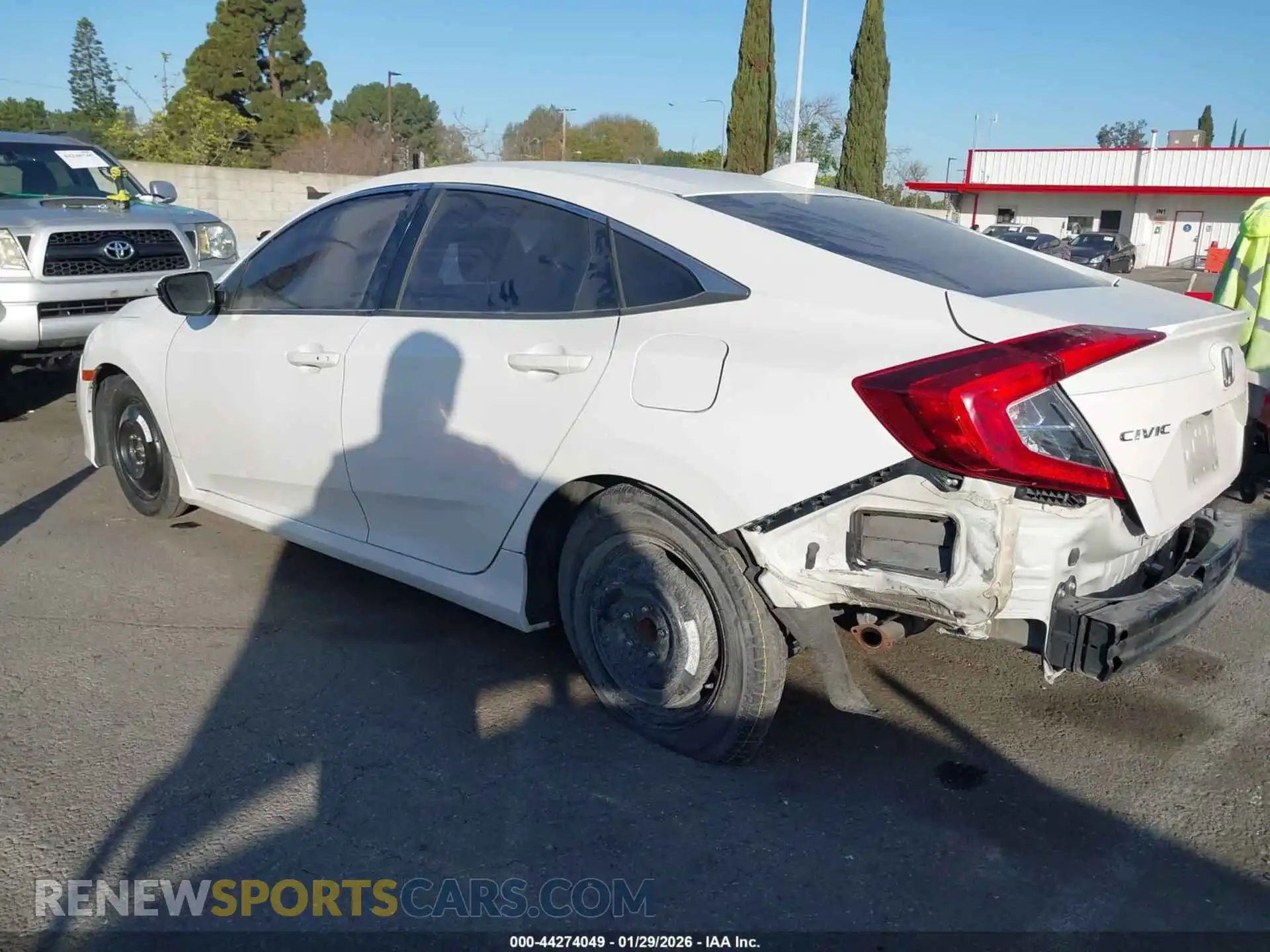 3 Photograph of a damaged car 19XFC1F32ME204224 HONDA CIVIC 2021