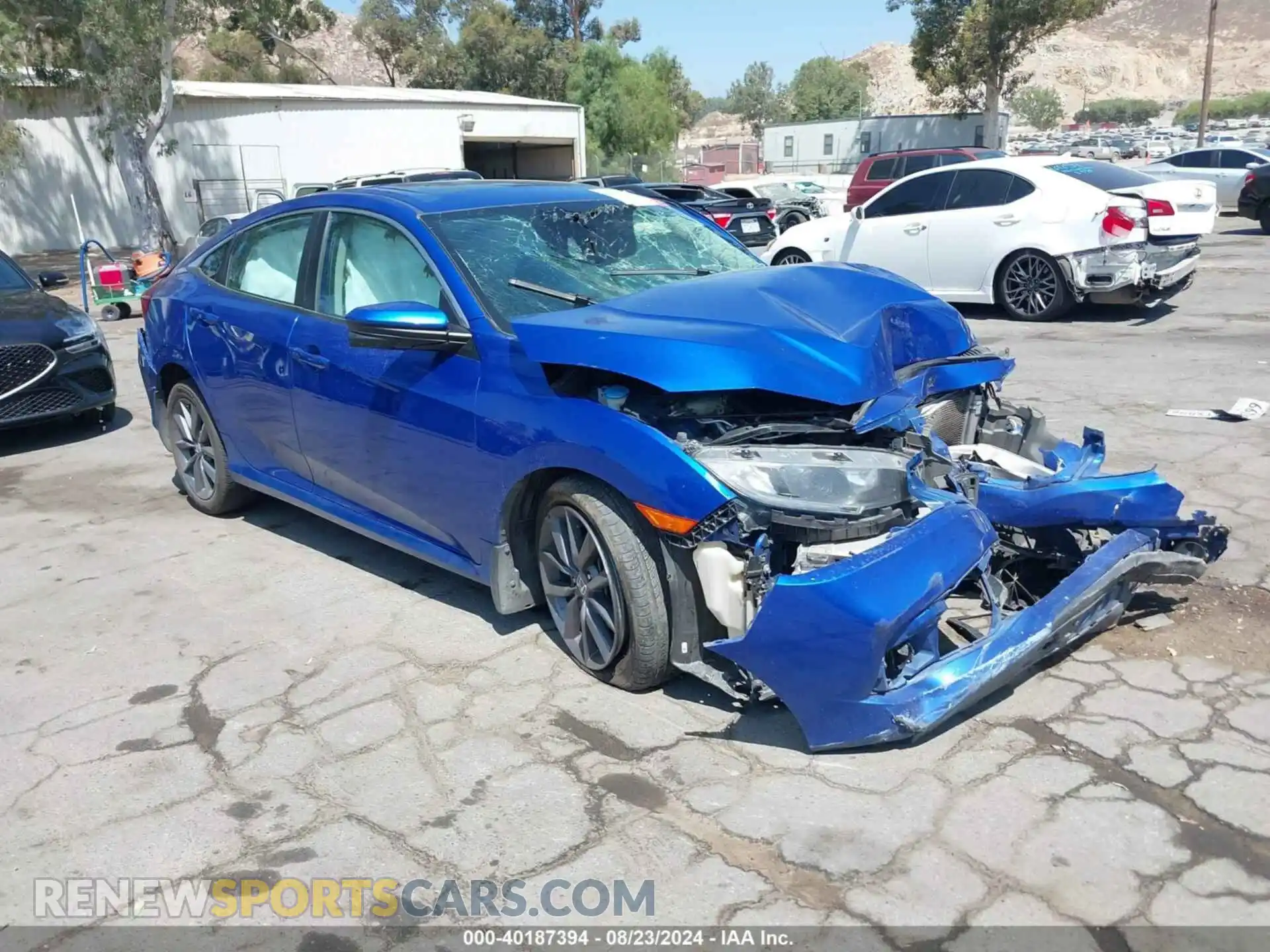 1 Photograph of a damaged car 19XFC1F32ME209956 HONDA CIVIC 2021