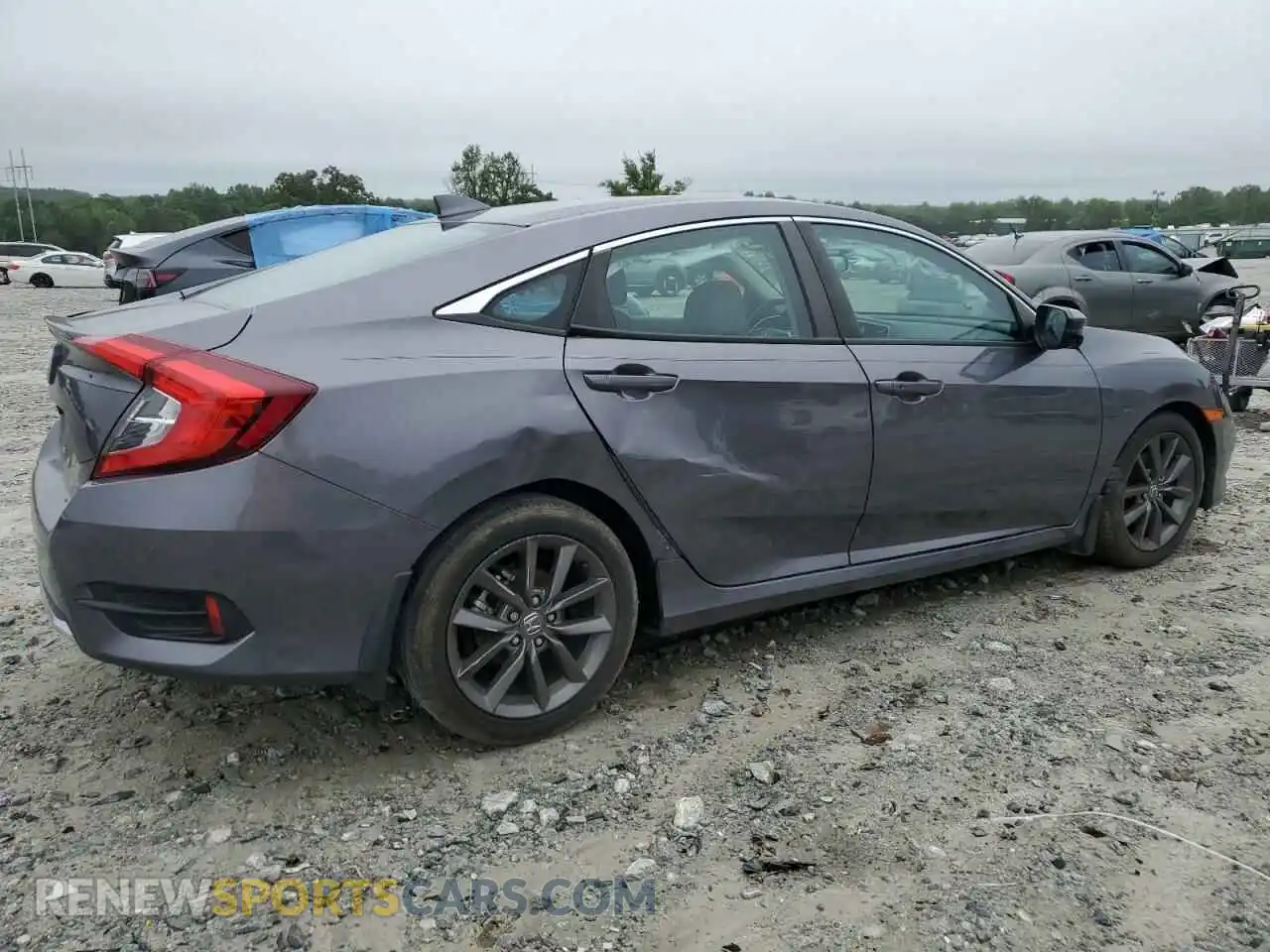 3 Photograph of a damaged car 19XFC1F33ME003903 HONDA CIVIC 2021