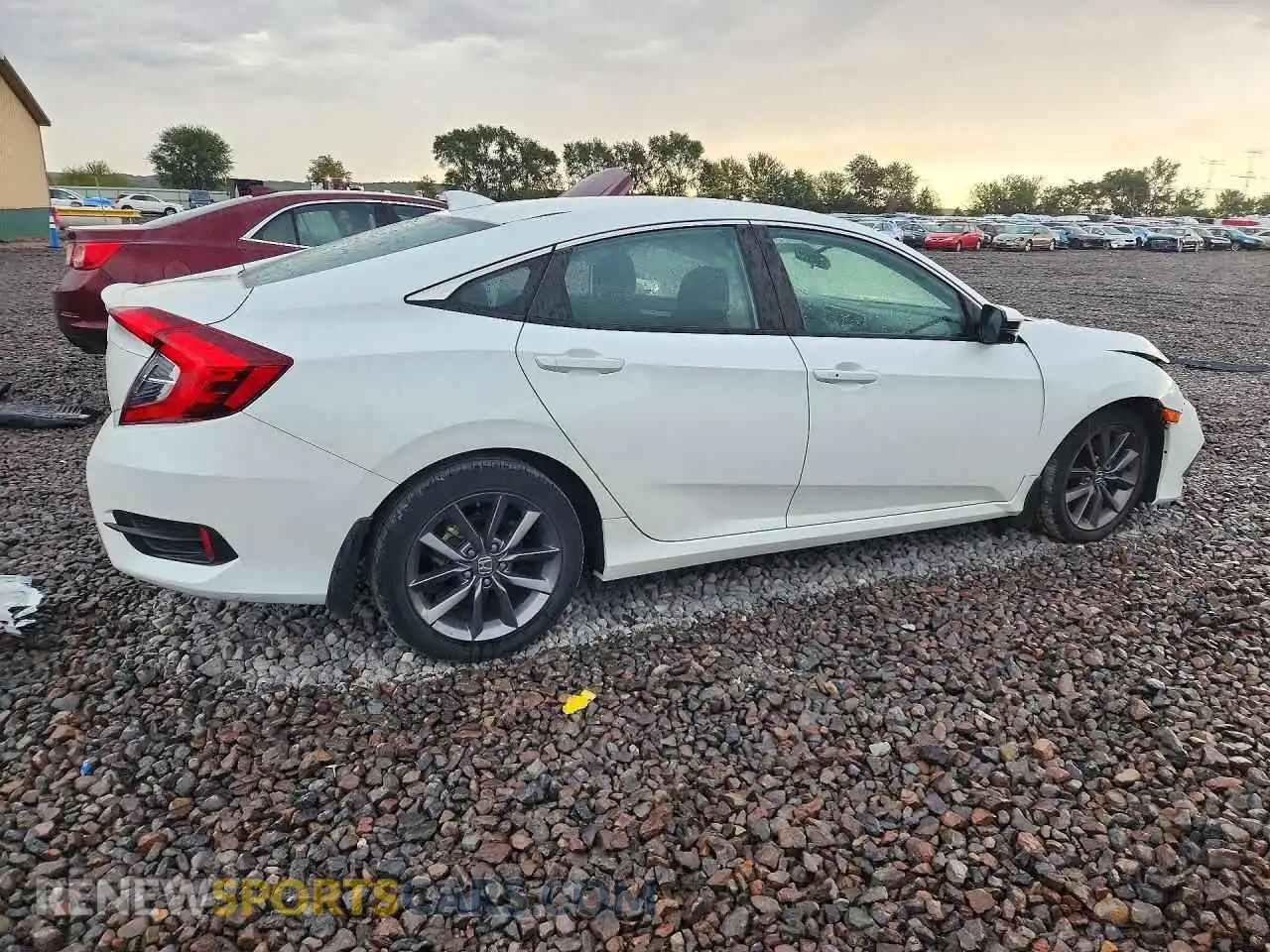 3 fotografías del automóvil dañado 19XFC1F33ME007773 HONDA CIVIC 2021