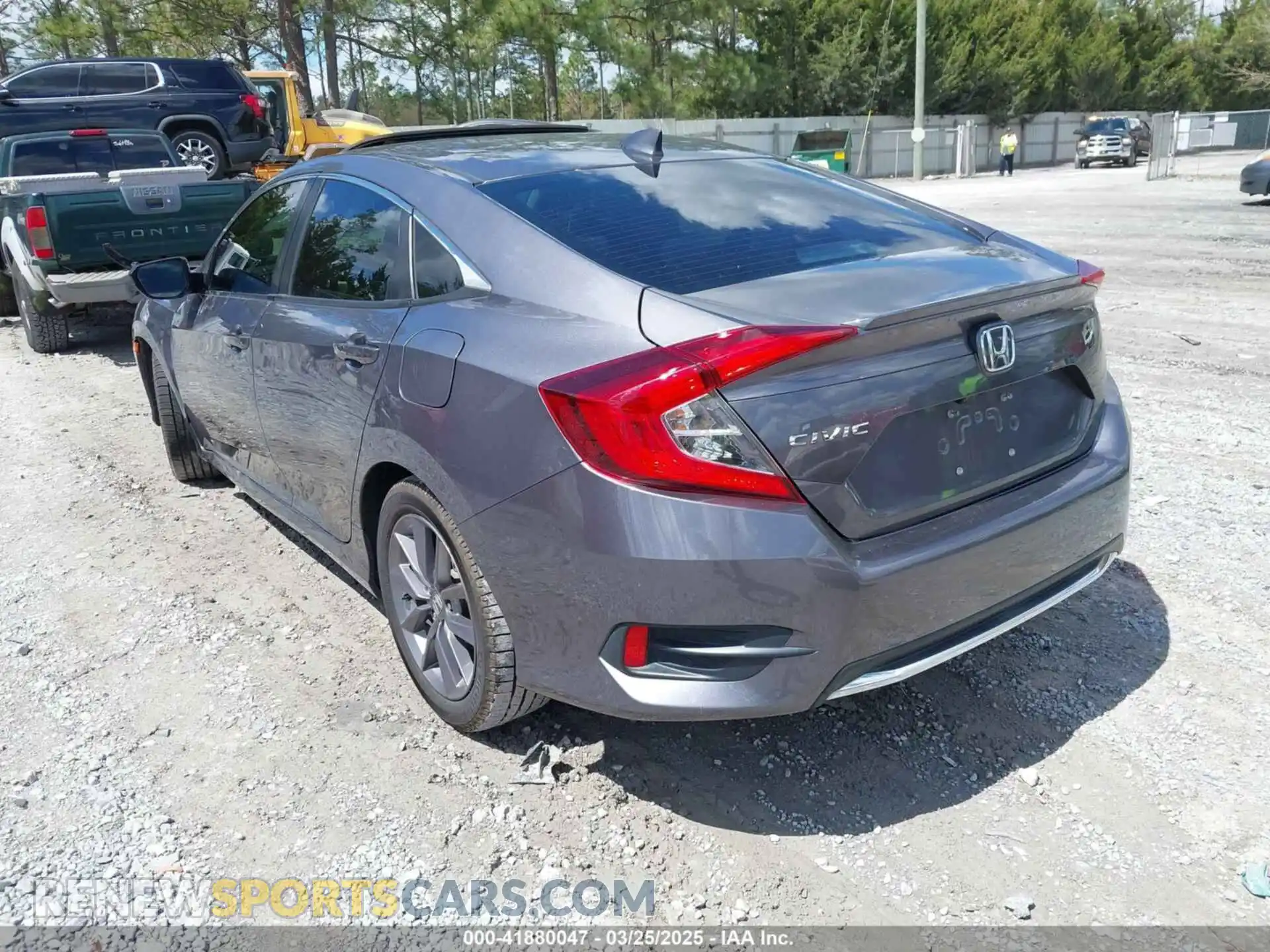 3 Photograph of a damaged car 19XFC1F33ME012262 HONDA CIVIC 2021