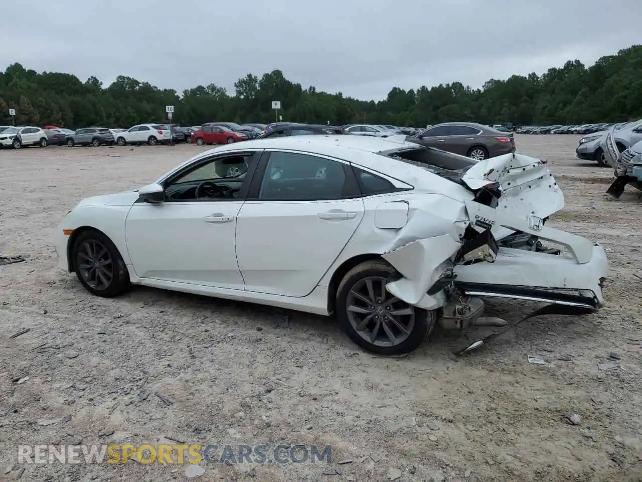 2 Photograph of a damaged car 19XFC1F34ME001710 HONDA CIVIC 2021