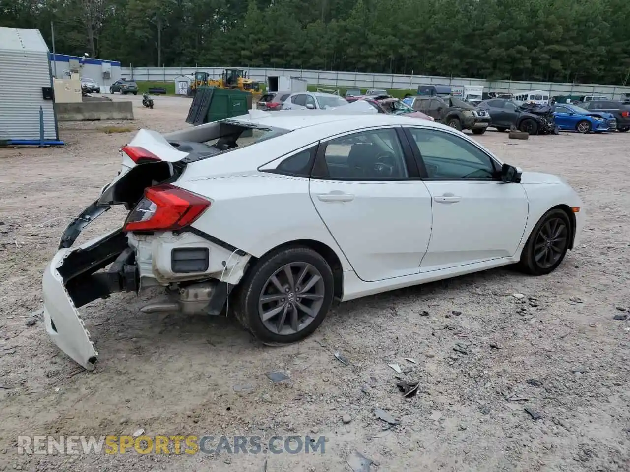 3 Photograph of a damaged car 19XFC1F34ME001710 HONDA CIVIC 2021