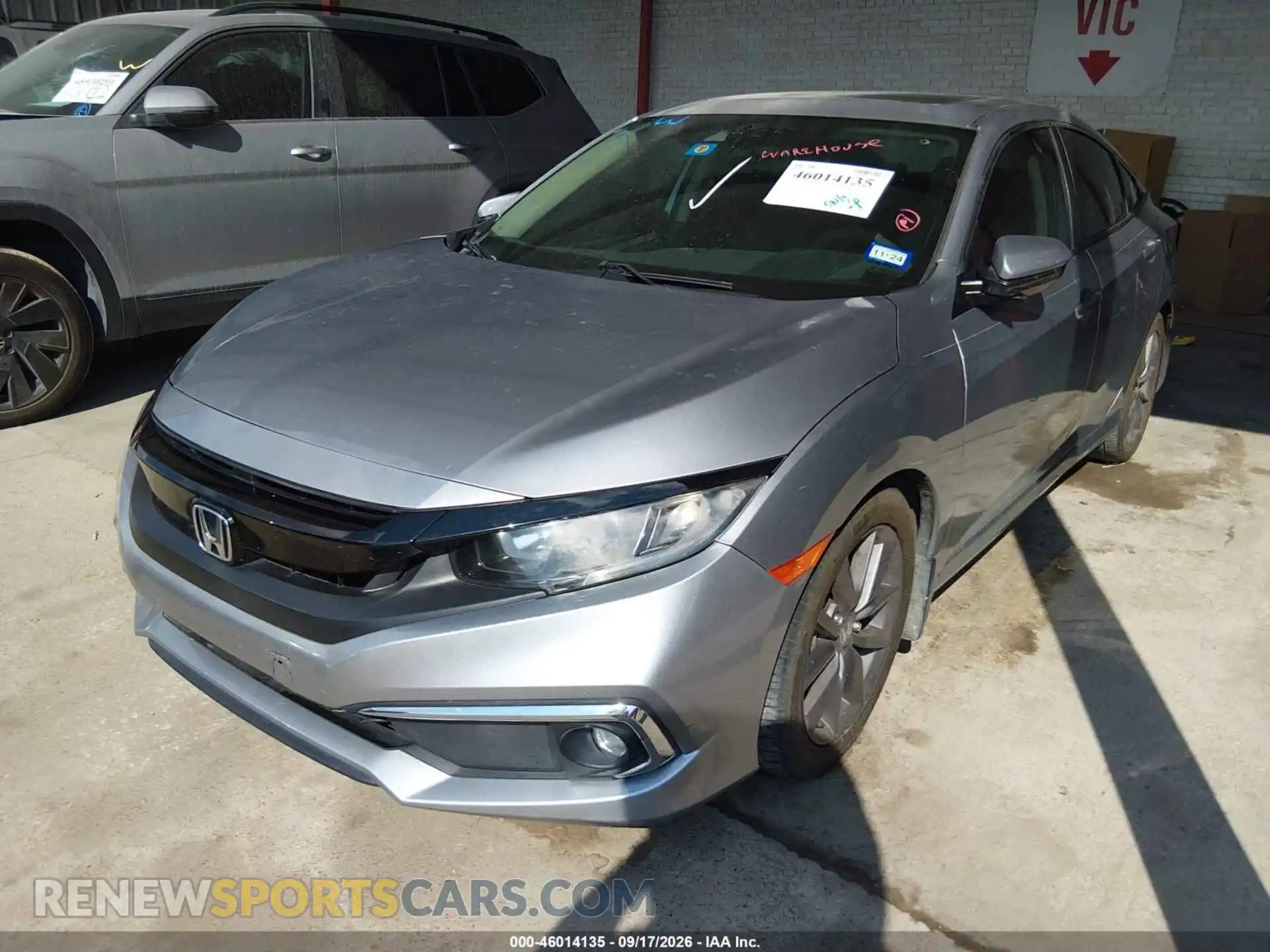 2 Photograph of a damaged car 19XFC1F34ME003795 HONDA CIVIC 2021