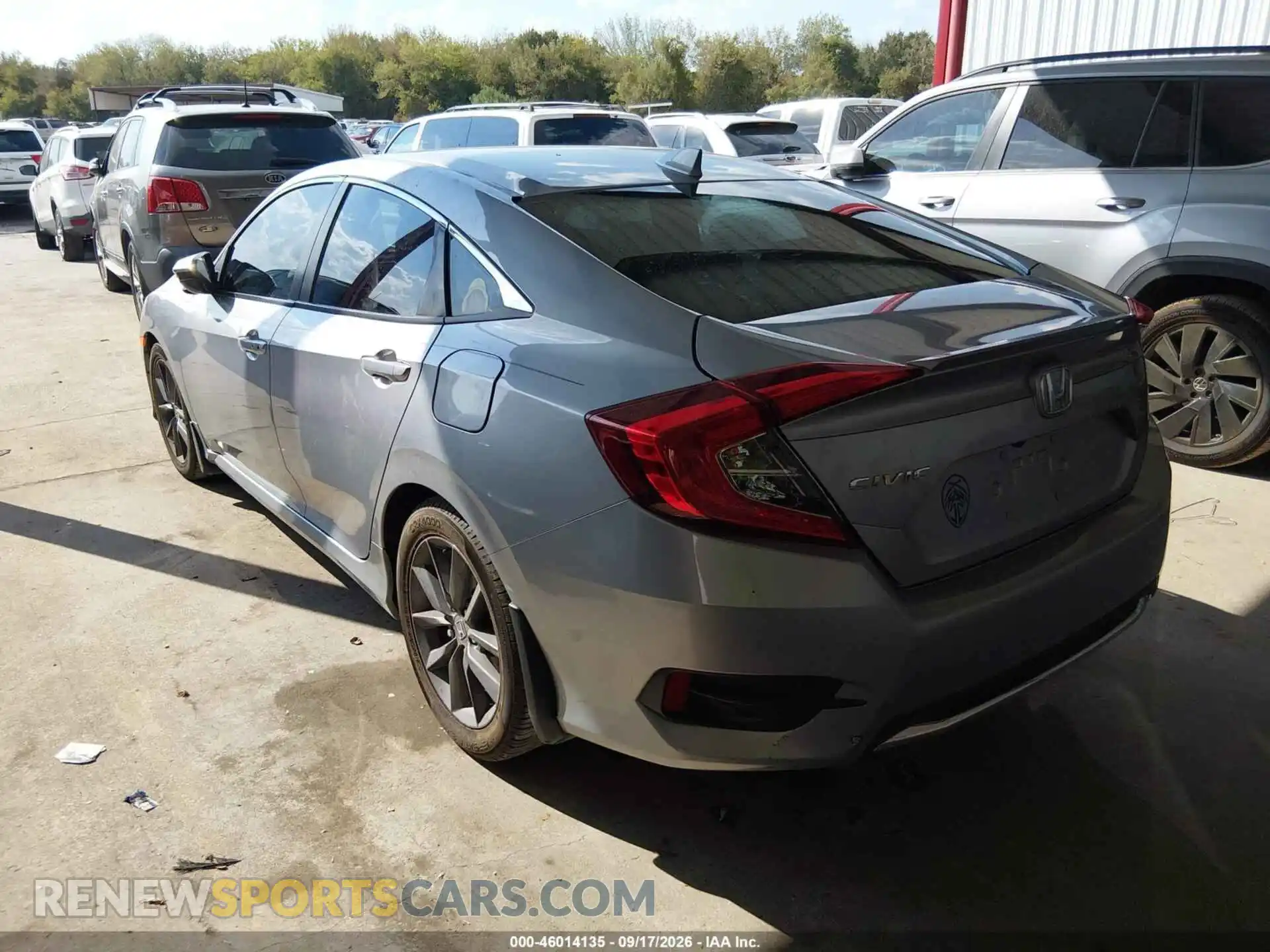 3 Photograph of a damaged car 19XFC1F34ME003795 HONDA CIVIC 2021