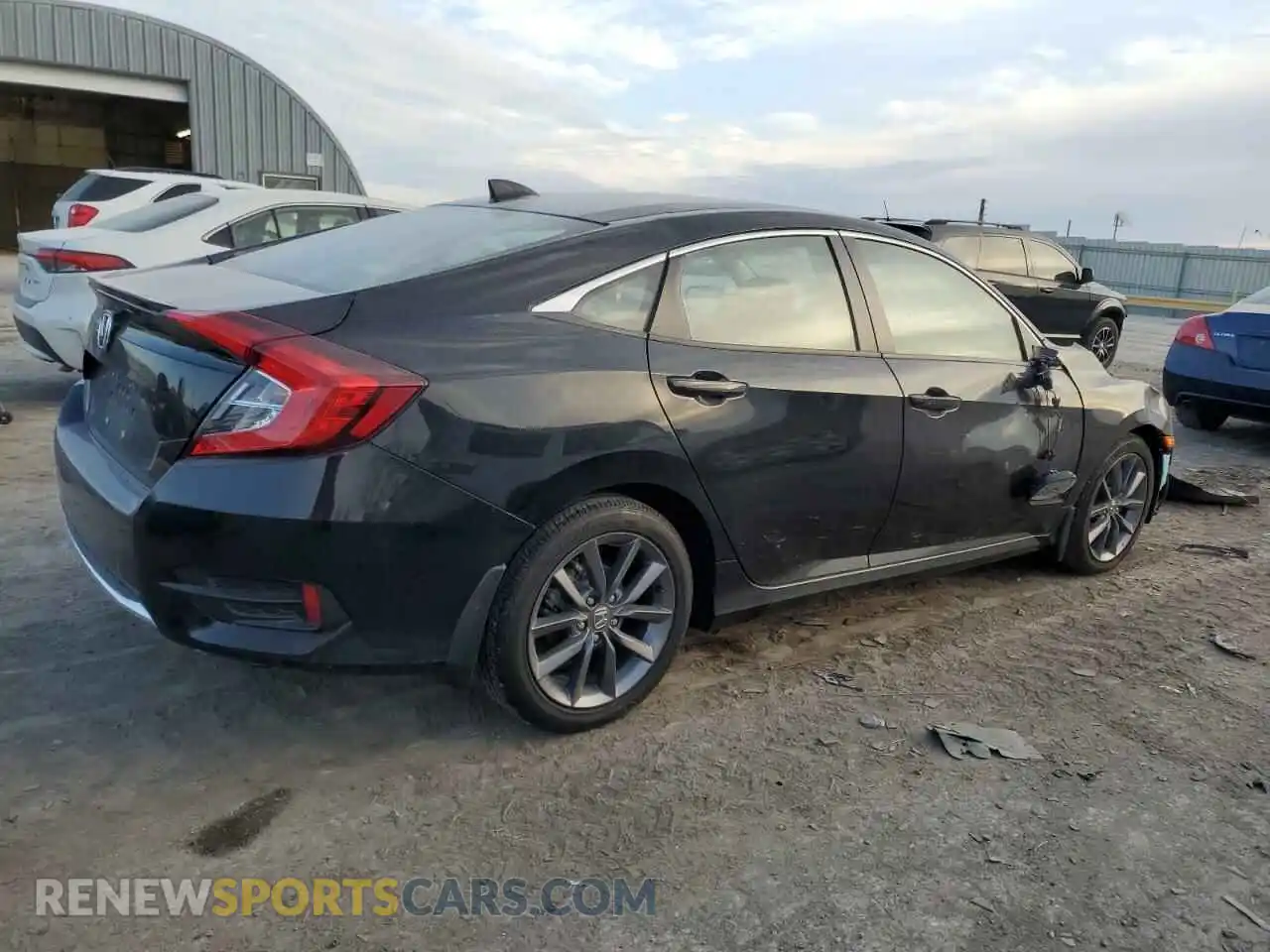3 Photograph of a damaged car 19XFC1F34ME010083 HONDA CIVIC 2021