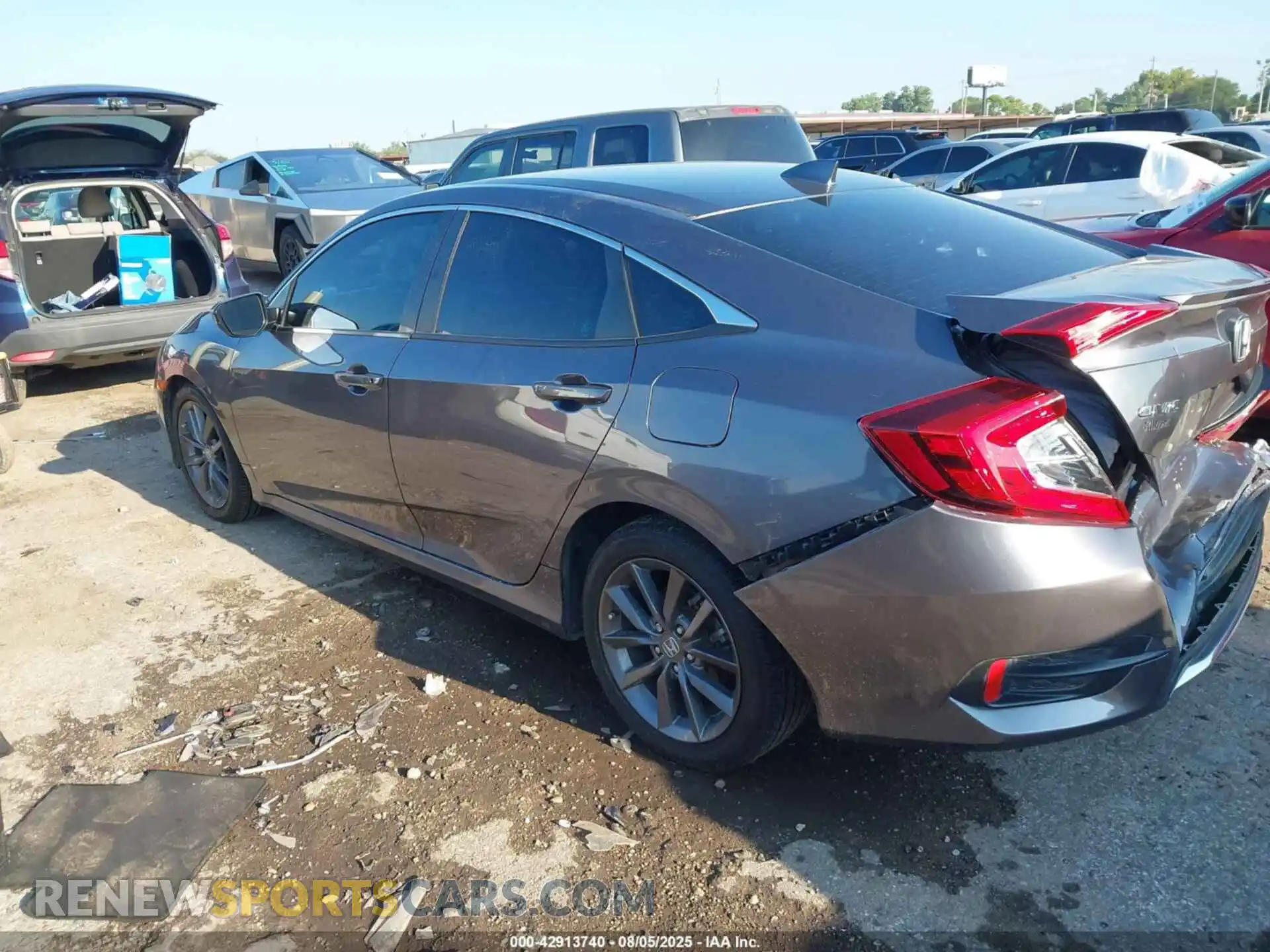 3 Photograph of a damaged car 19XFC1F34ME014103 HONDA CIVIC 2021