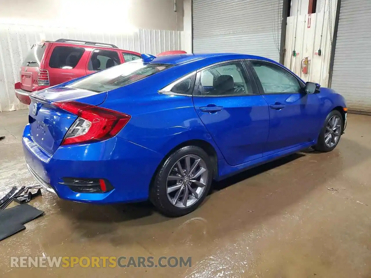 3 Photograph of a damaged car 19XFC1F35ME008746 HONDA CIVIC 2021
