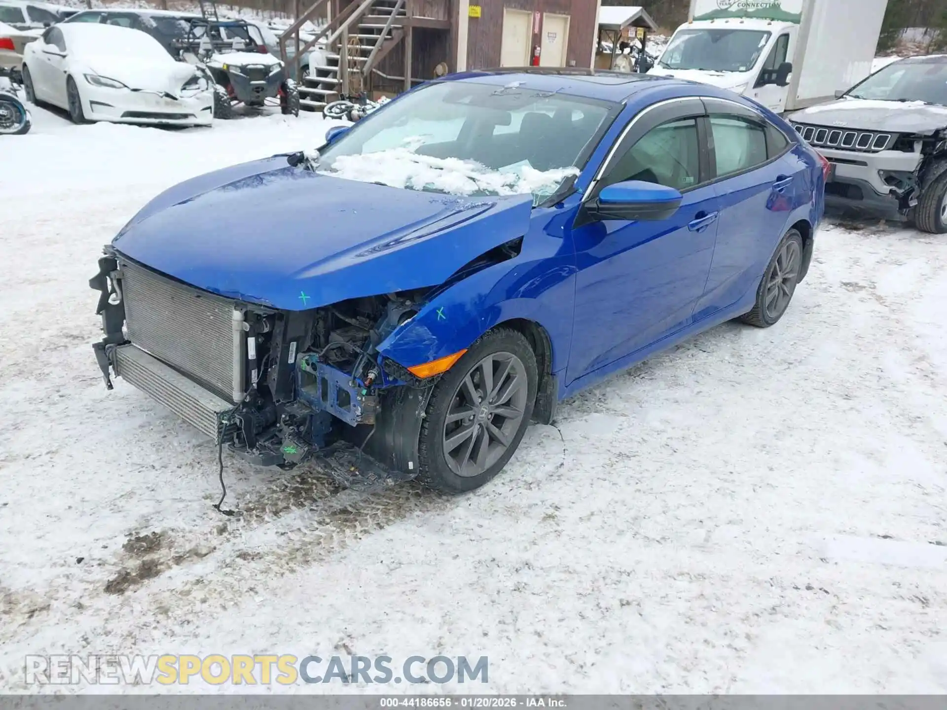 2 Photograph of a damaged car 19XFC1F35ME201933 HONDA CIVIC 2021