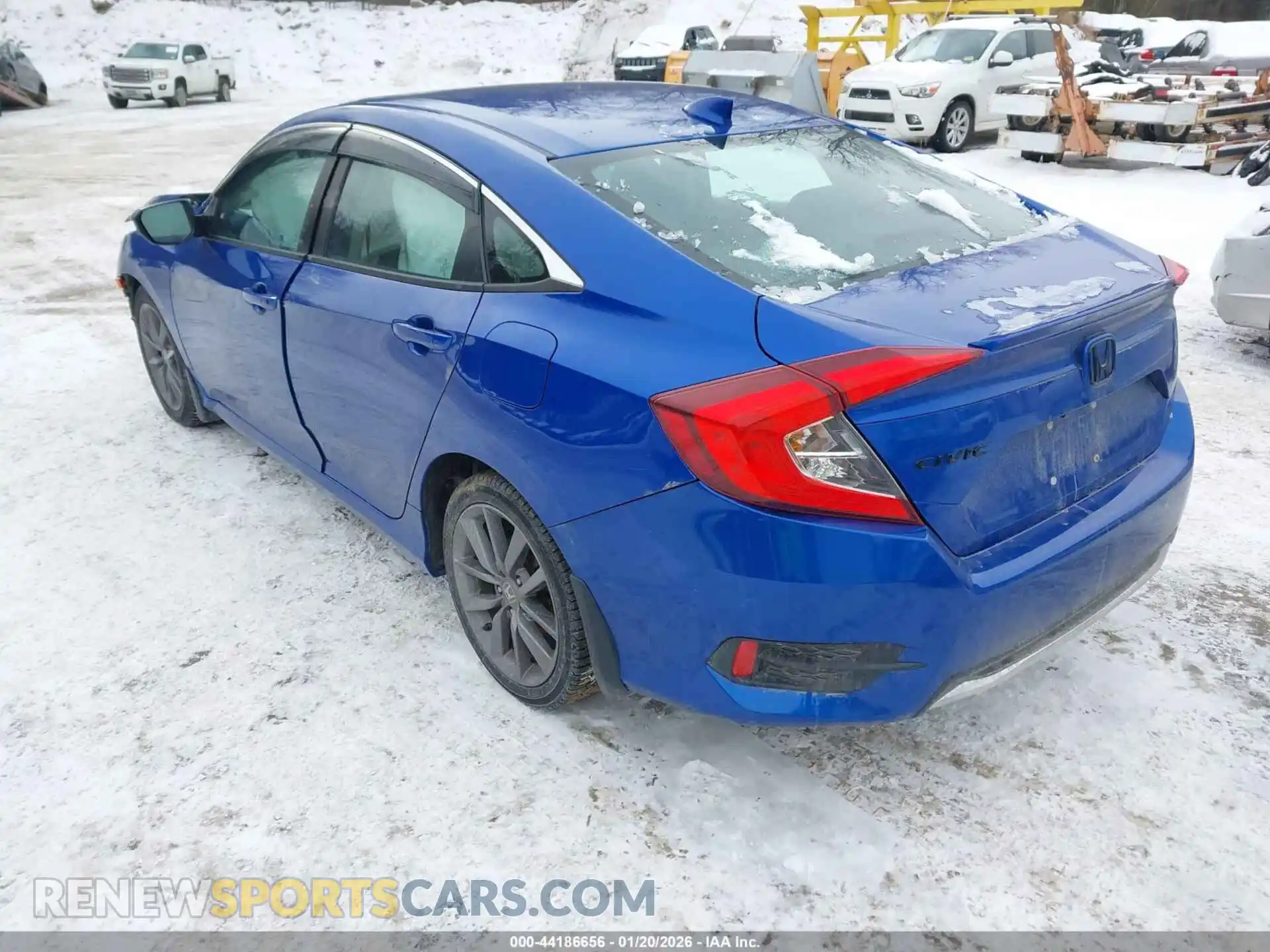 3 Photograph of a damaged car 19XFC1F35ME201933 HONDA CIVIC 2021