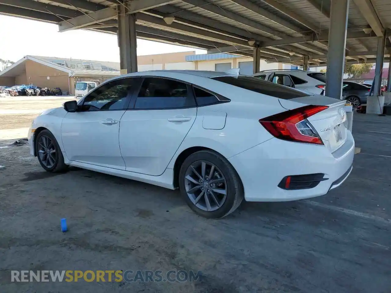 2 Photograph of a damaged car 19XFC1F35ME206579 HONDA CIVIC 2021