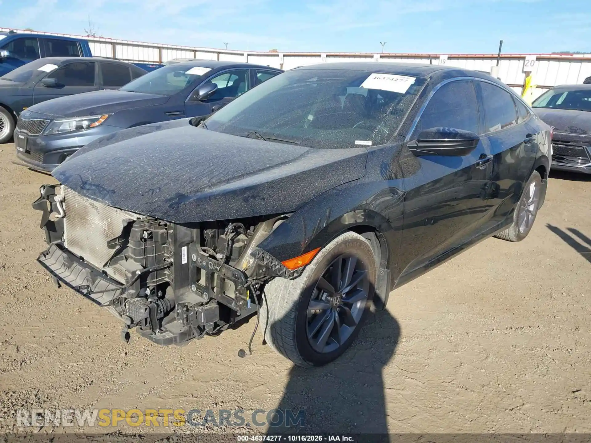 2 Photograph of a damaged car 19XFC1F35ME209000 HONDA CIVIC 2021
