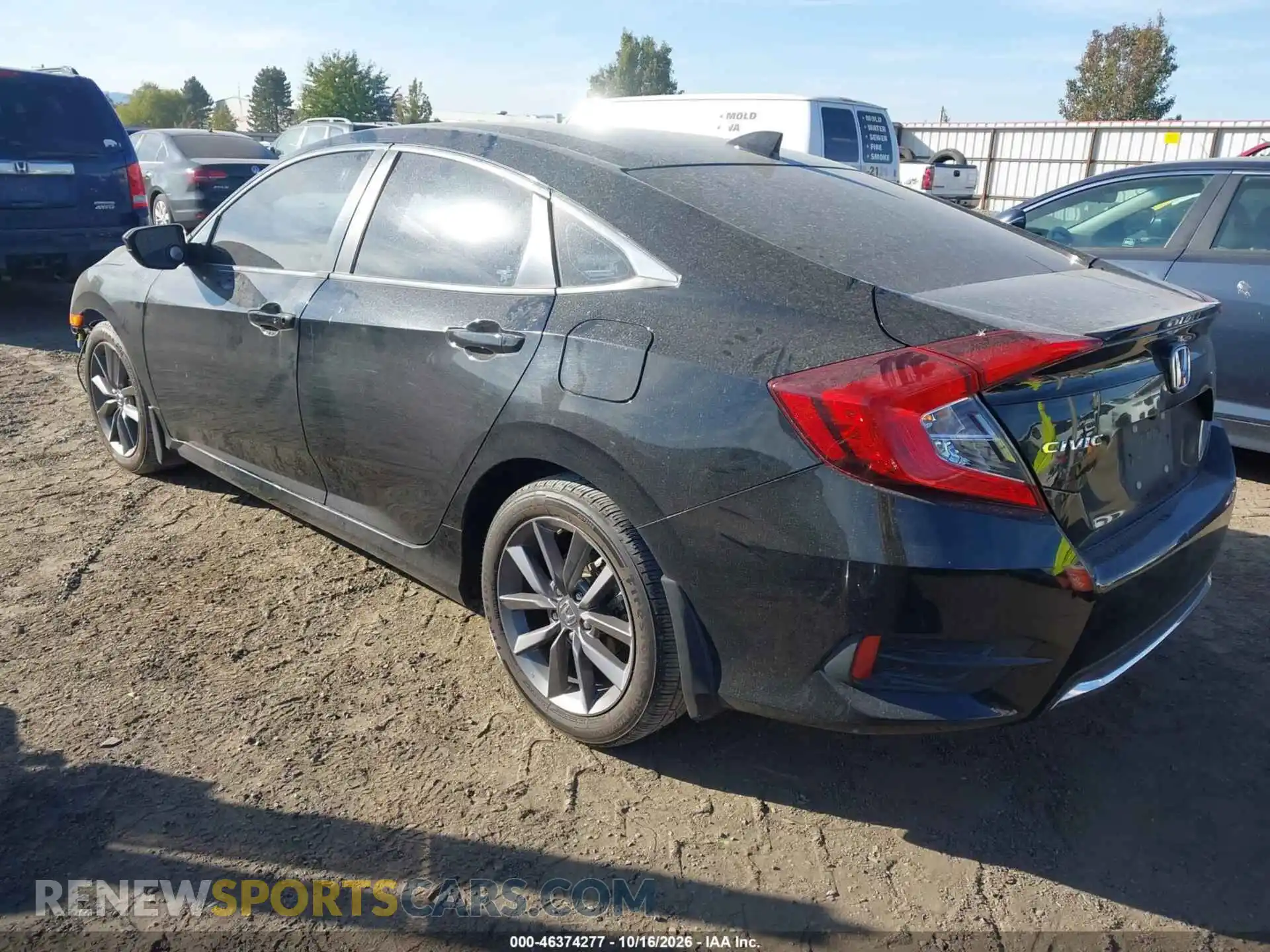 3 Photograph of a damaged car 19XFC1F35ME209000 HONDA CIVIC 2021
