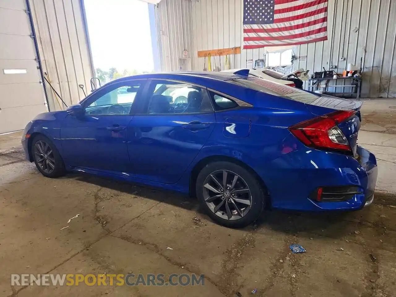 2 Photograph of a damaged car 19XFC1F36ME008061 HONDA CIVIC 2021