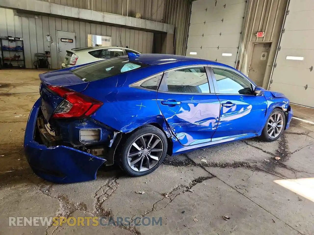 3 Photograph of a damaged car 19XFC1F36ME008061 HONDA CIVIC 2021