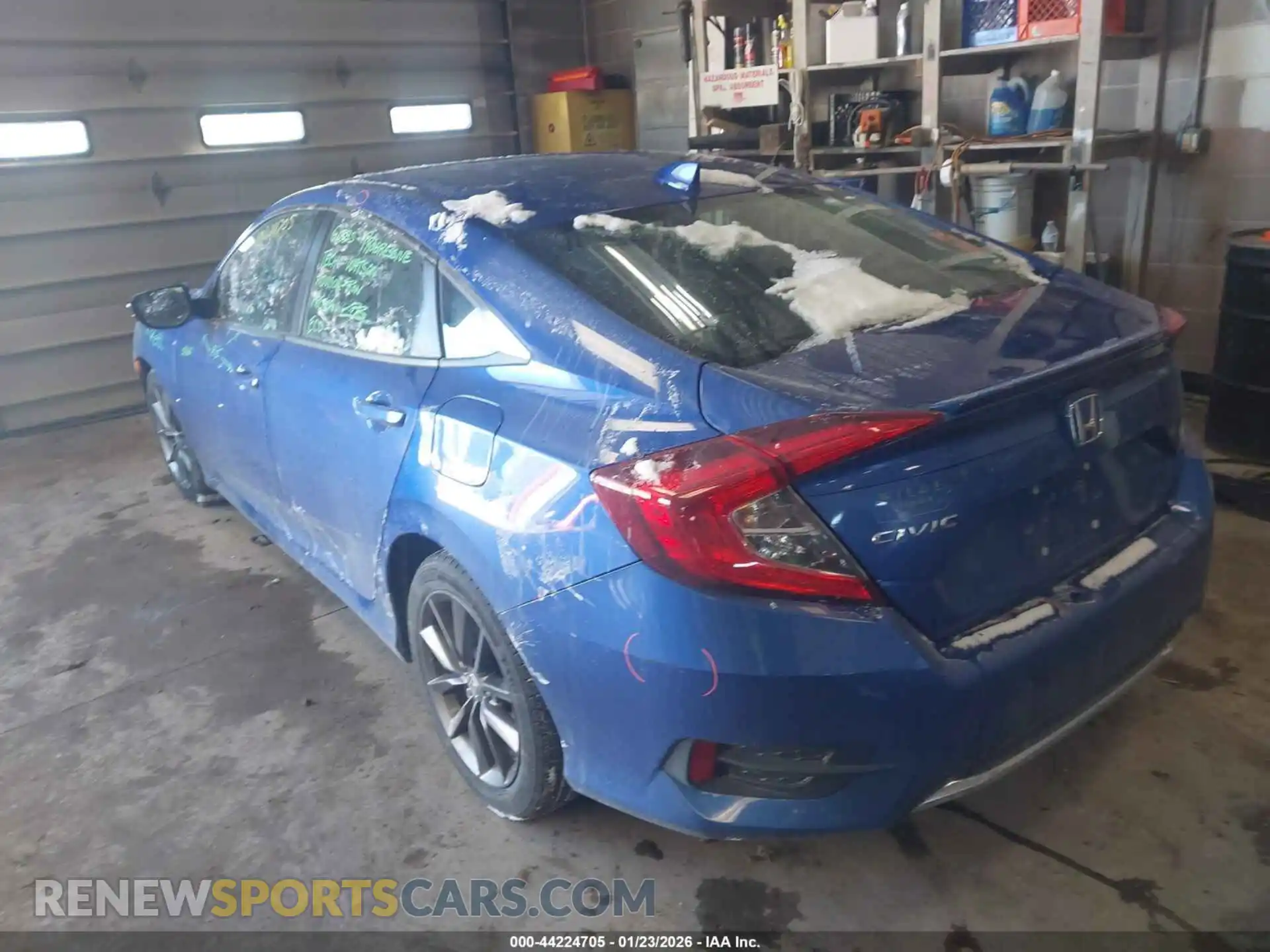 3 Photograph of a damaged car 19XFC1F36ME008125 HONDA CIVIC 2021