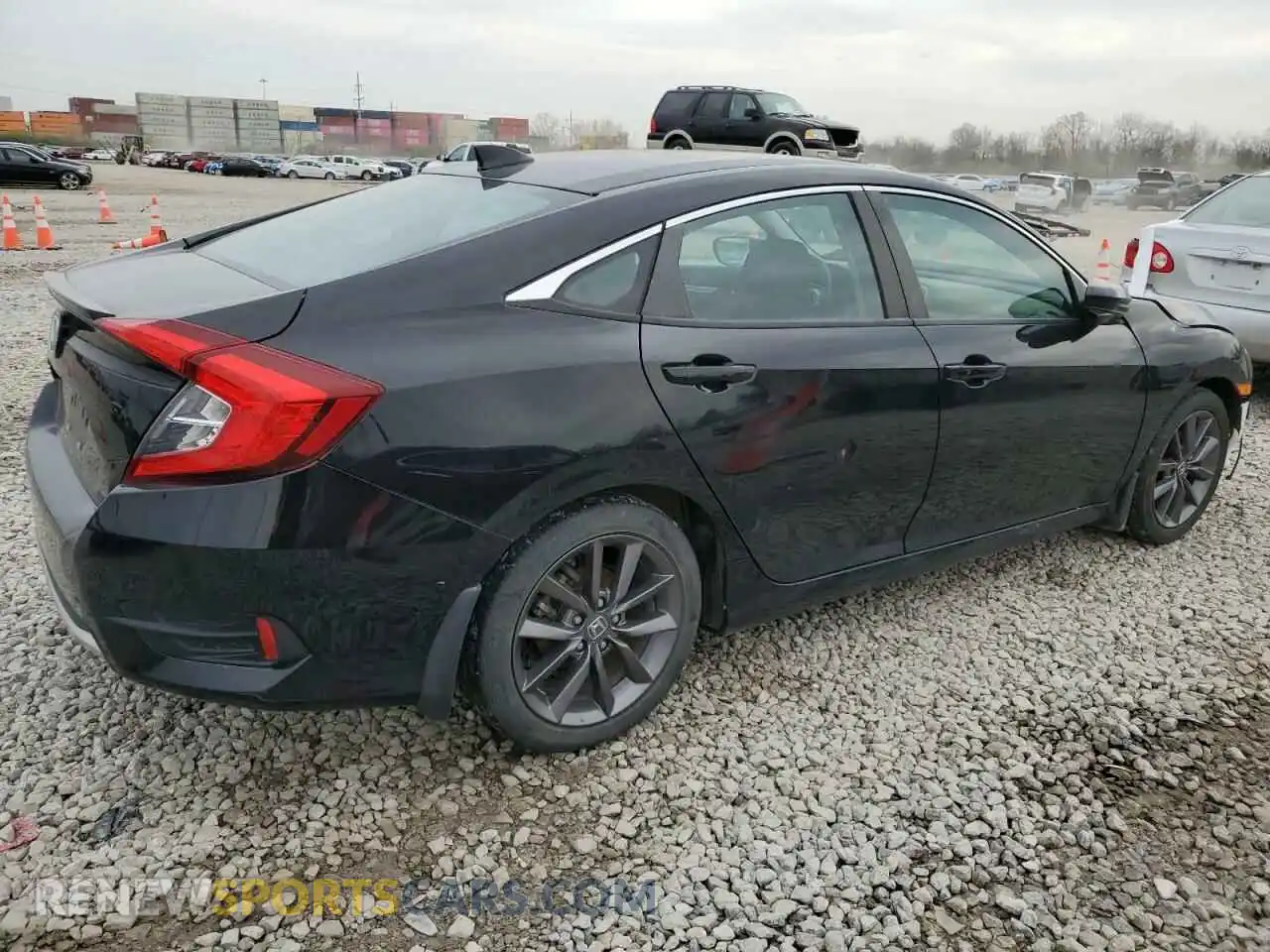 3 Photograph of a damaged car 19XFC1F36ME009498 HONDA CIVIC 2021