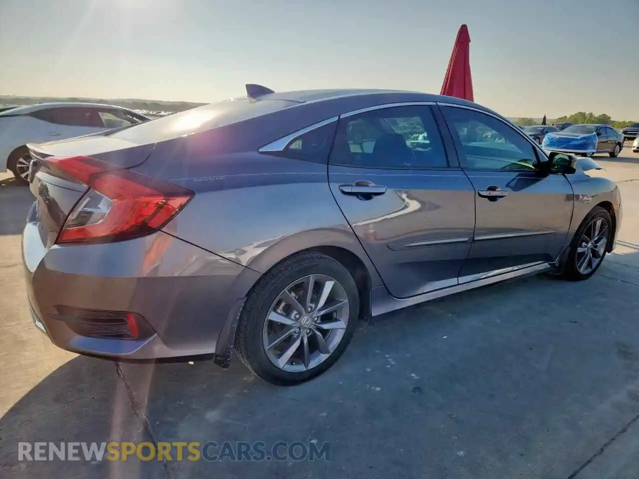 3 Photograph of a damaged car 19XFC1F36ME009761 HONDA CIVIC 2021