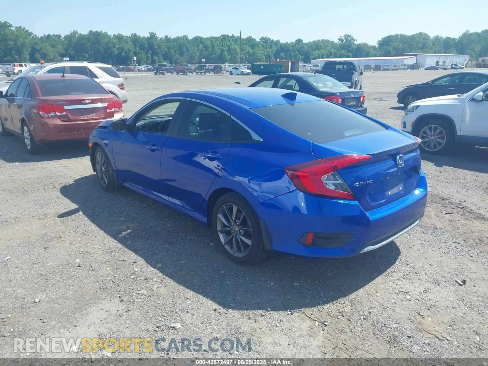 3 Photograph of a damaged car 19XFC1F36ME201164 HONDA CIVIC 2021