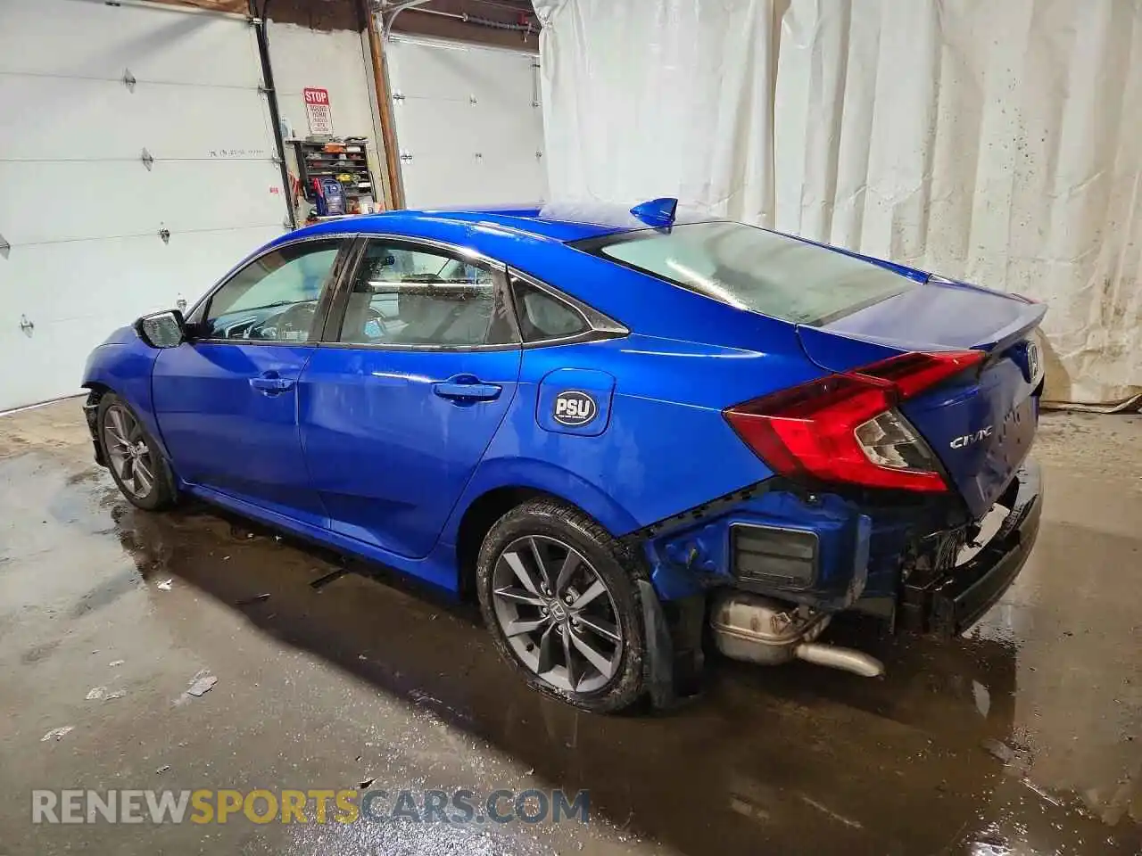 2 Photograph of a damaged car 19XFC1F36ME203903 HONDA CIVIC 2021