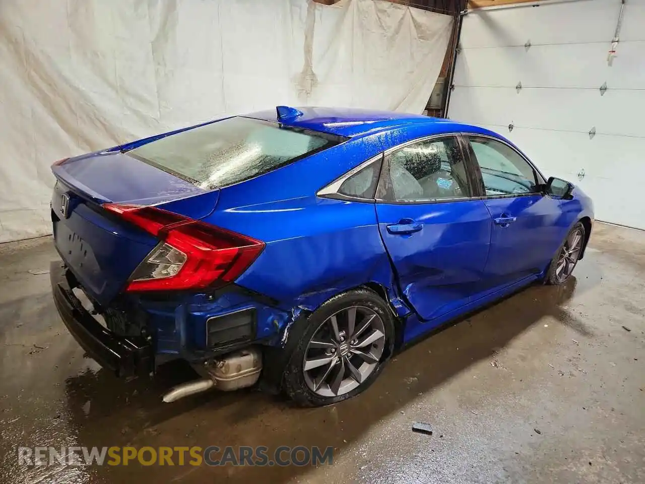 3 Photograph of a damaged car 19XFC1F36ME203903 HONDA CIVIC 2021