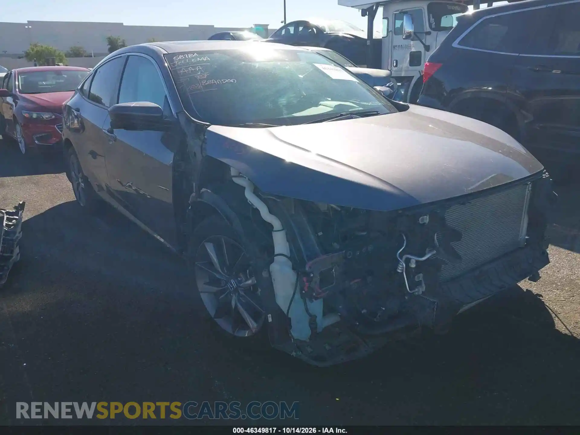 1 fotografías del automóvil dañado 19XFC1F36ME203965 HONDA CIVIC 2021