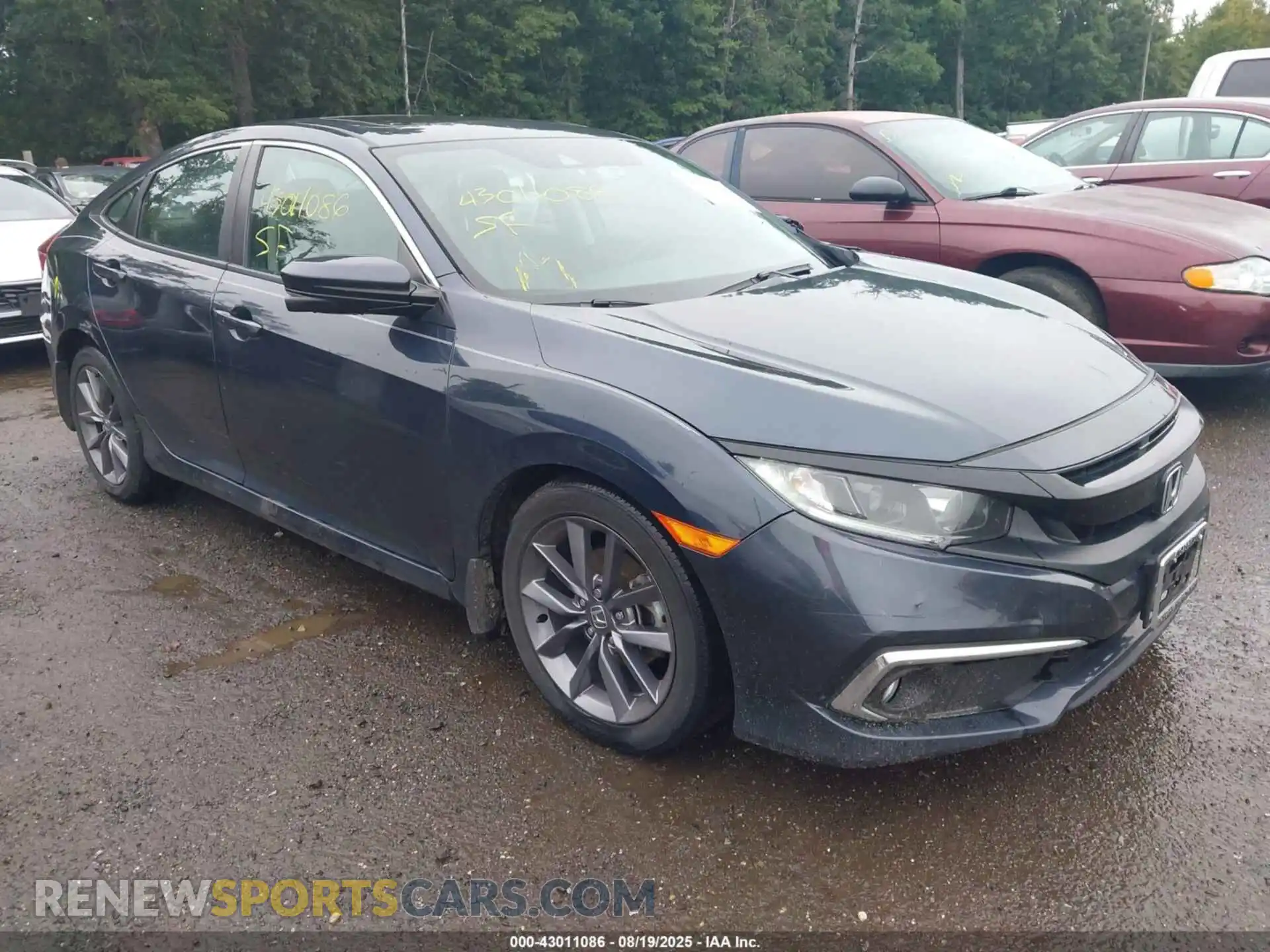 1 Photograph of a damaged car 19XFC1F36ME206168 HONDA CIVIC 2021