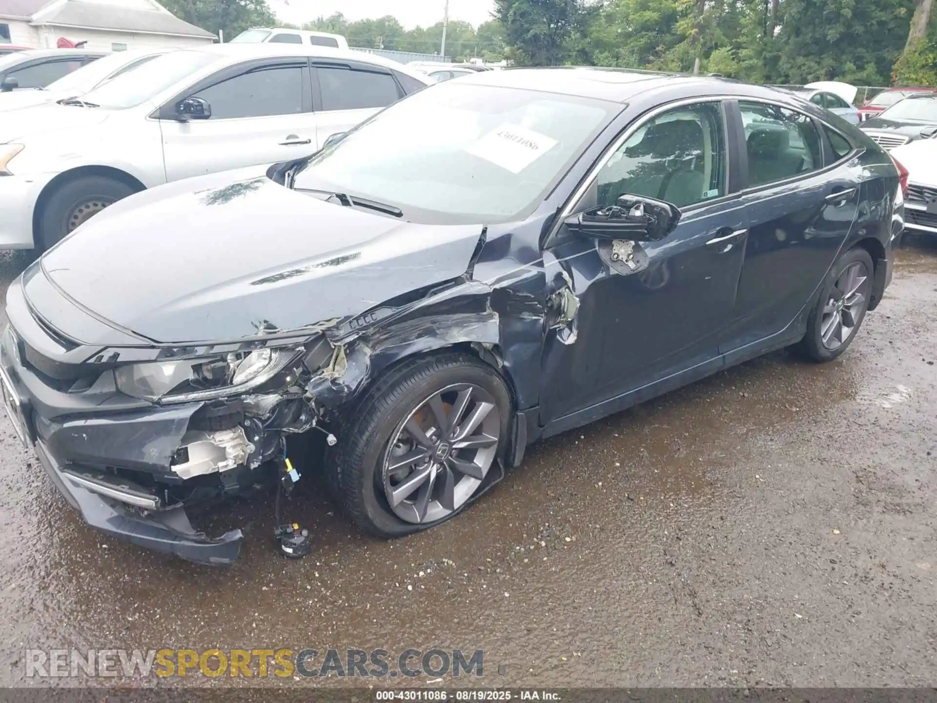 2 Photograph of a damaged car 19XFC1F36ME206168 HONDA CIVIC 2021