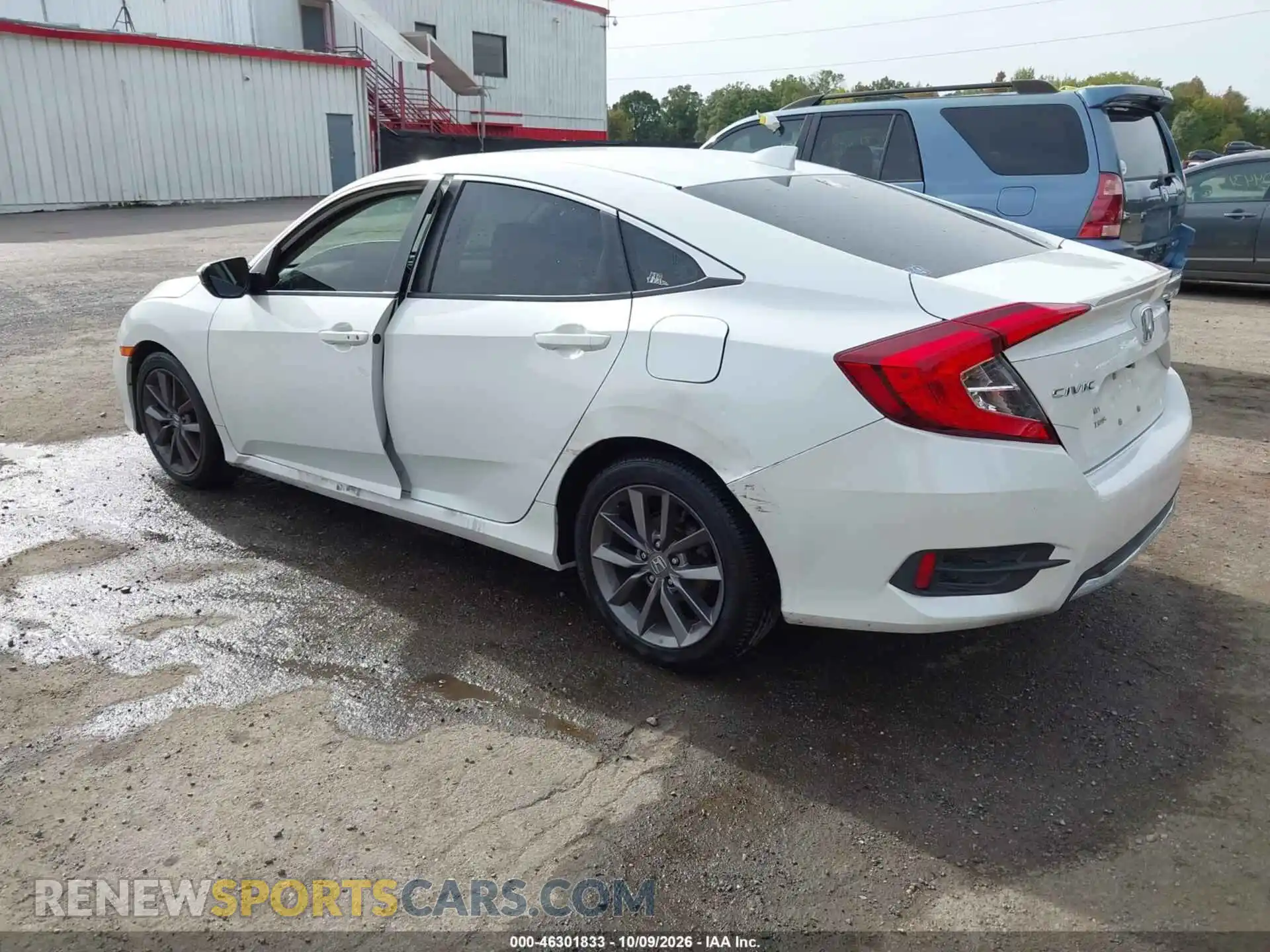 3 Photograph of a damaged car 19XFC1F36ME206400 HONDA CIVIC 2021