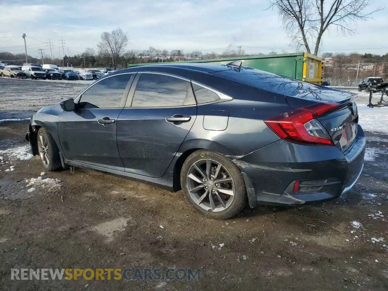 2 Photograph of a damaged car 19XFC1F36ME208437 HONDA CIVIC 2021