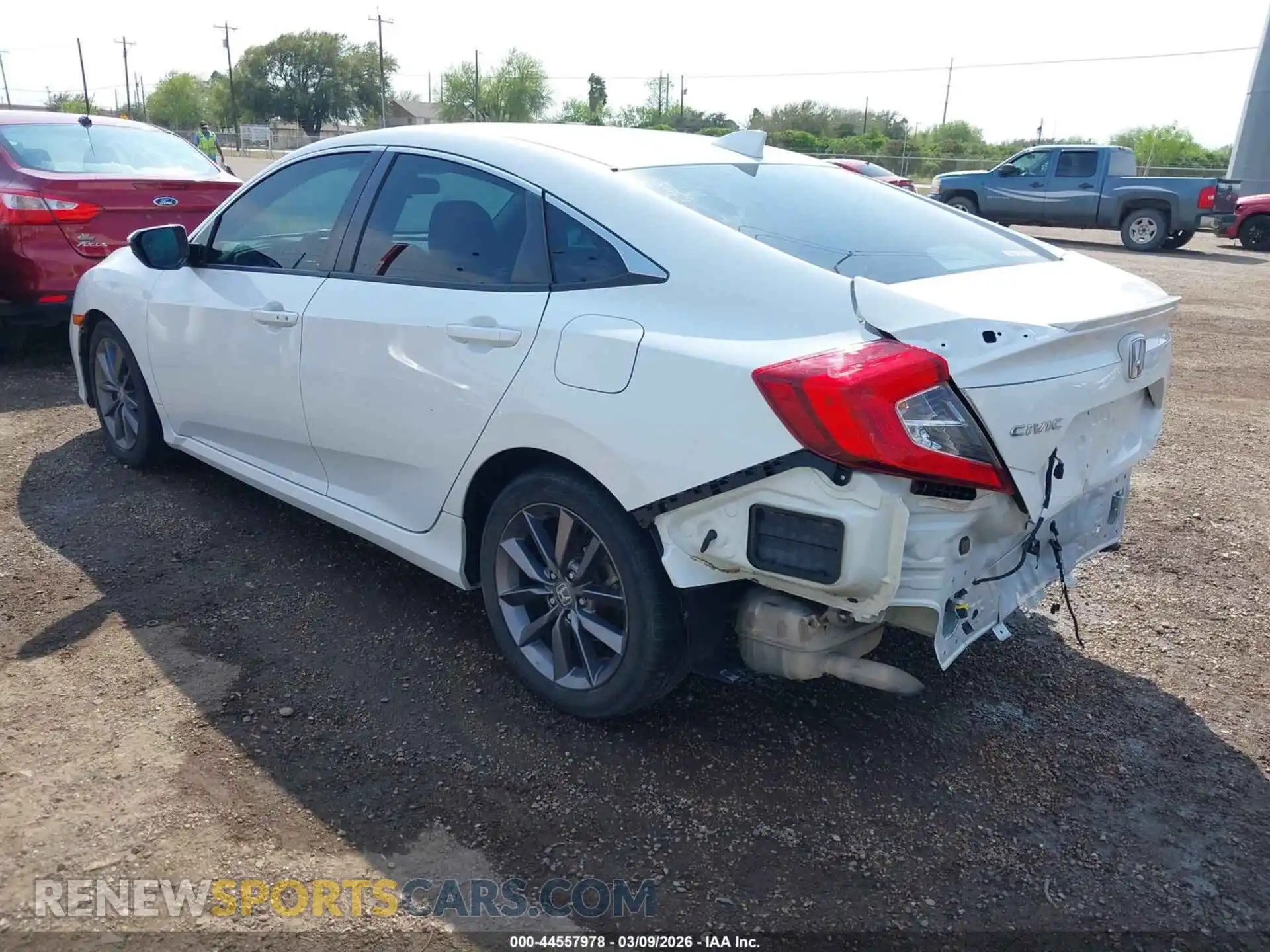 3 Photograph of a damaged car 19XFC1F37ME006111 HONDA CIVIC 2021