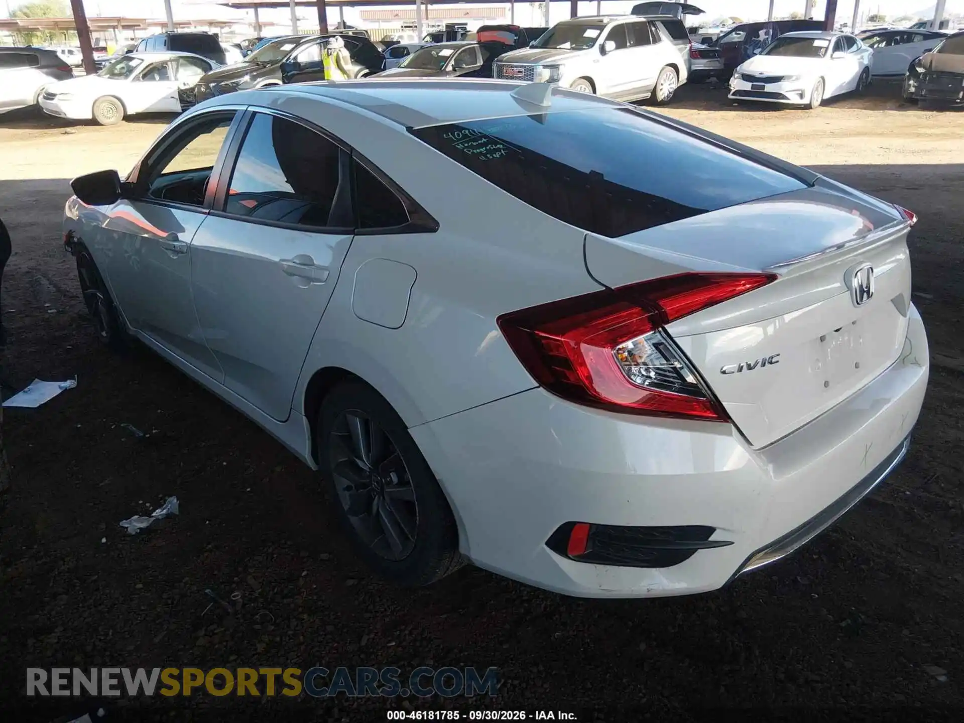 3 Photograph of a damaged car 19XFC1F37ME011096 HONDA CIVIC 2021