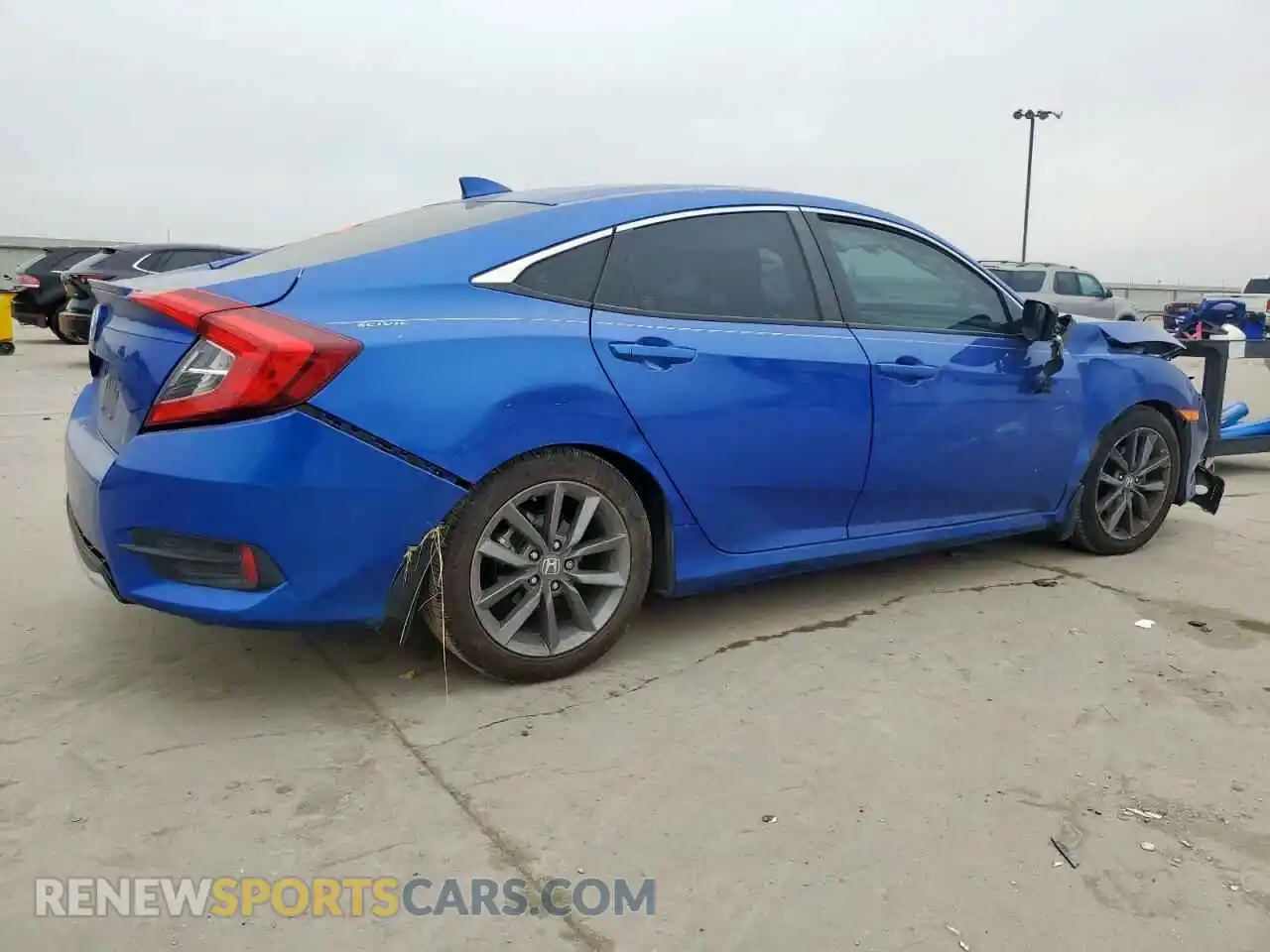 3 Photograph of a damaged car 19XFC1F37ME012457 HONDA CIVIC 2021