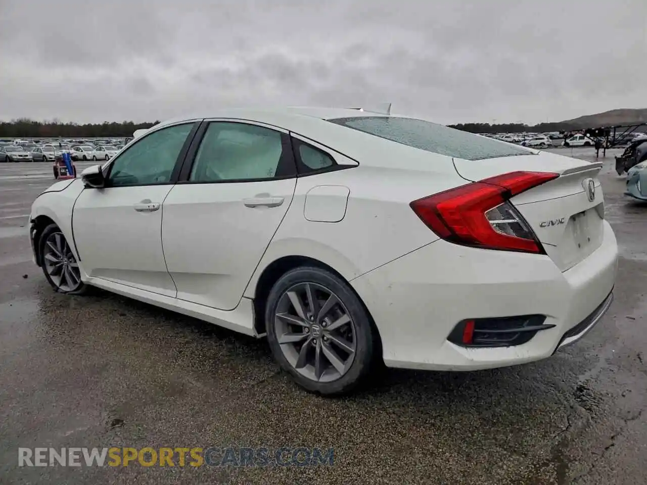 2 Photograph of a damaged car 19XFC1F37ME206941 HONDA CIVIC 2021