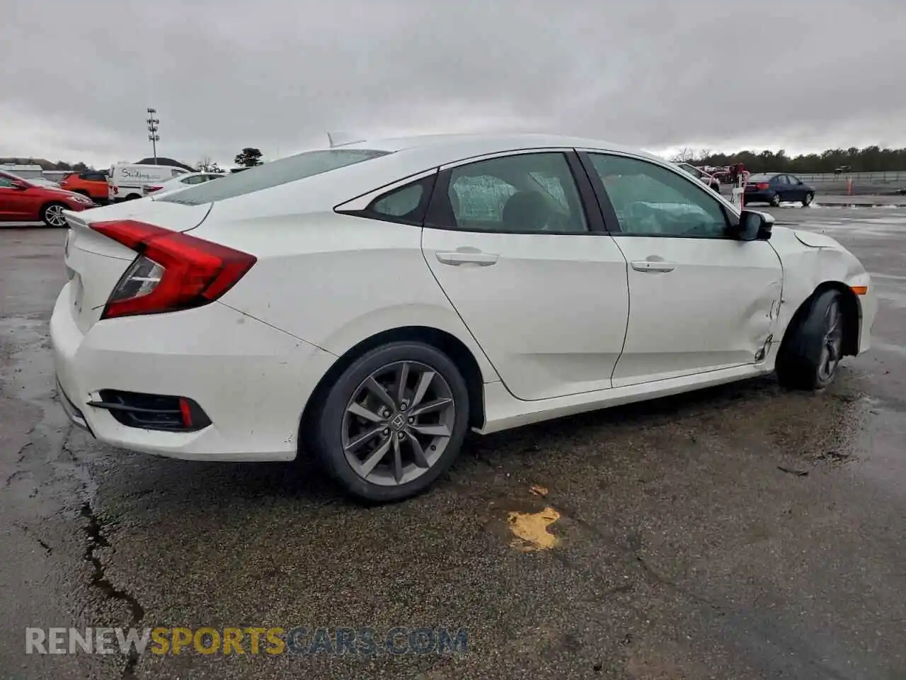 3 Photograph of a damaged car 19XFC1F37ME206941 HONDA CIVIC 2021