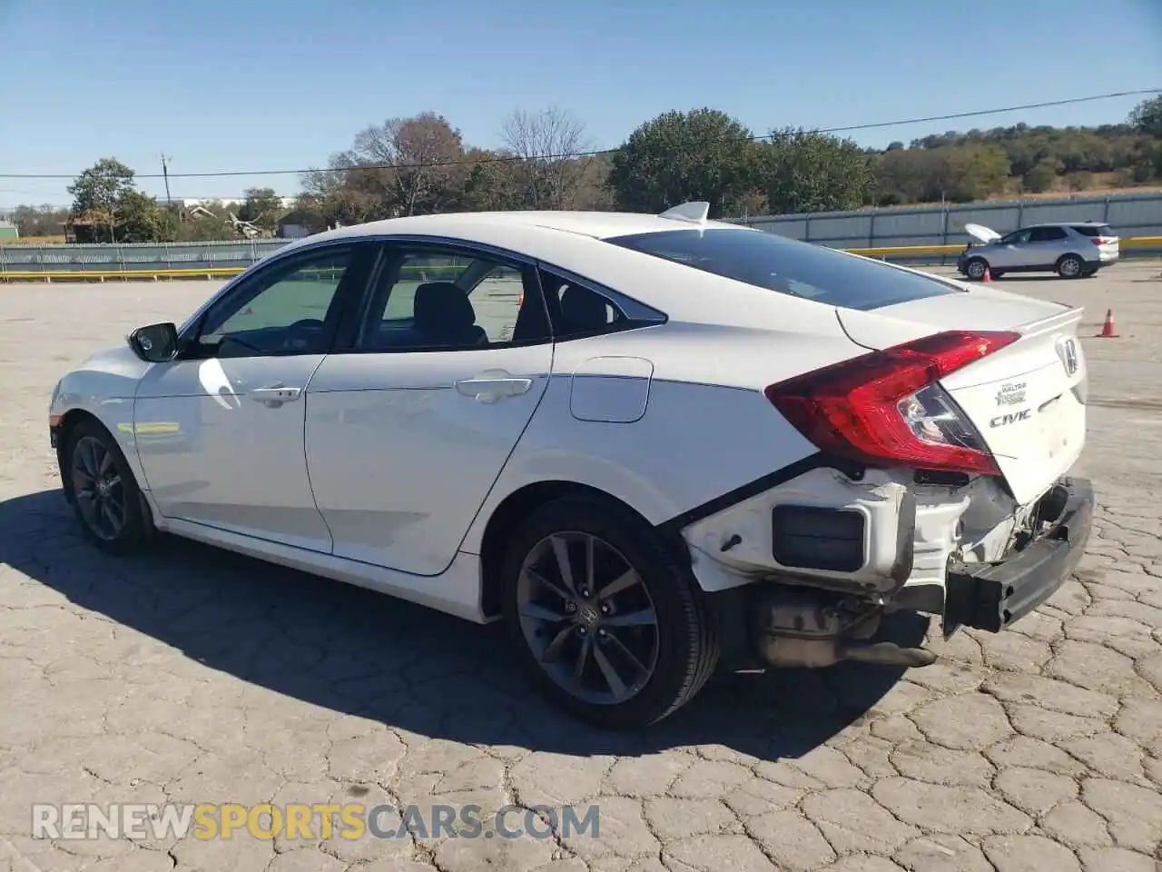 2 Photograph of a damaged car 19XFC1F38ME002066 HONDA CIVIC 2021