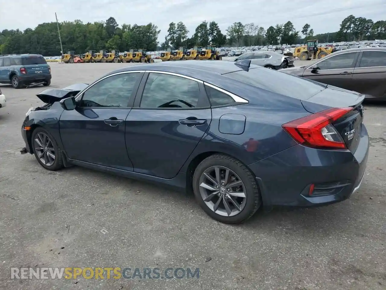 2 Photograph of a damaged car 19XFC1F38ME007588 HONDA CIVIC 2021